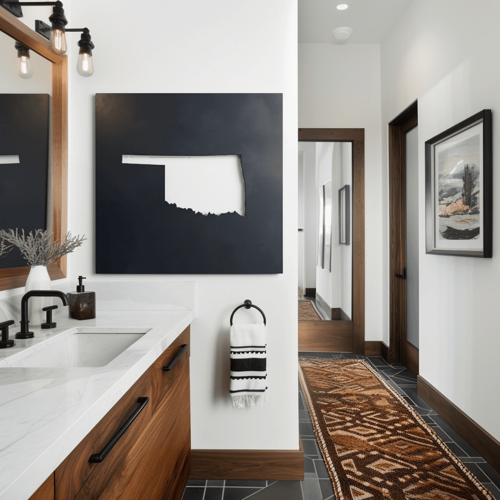 The Oklahoma - Metal Wall Art - Benton Lane Home - Anthem Classic