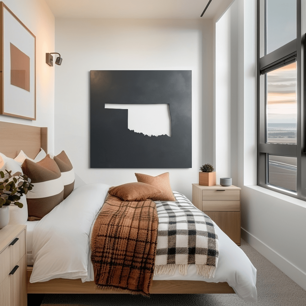 The Oklahoma - Metal Wall Art - Benton Lane Home - Anthem Classic