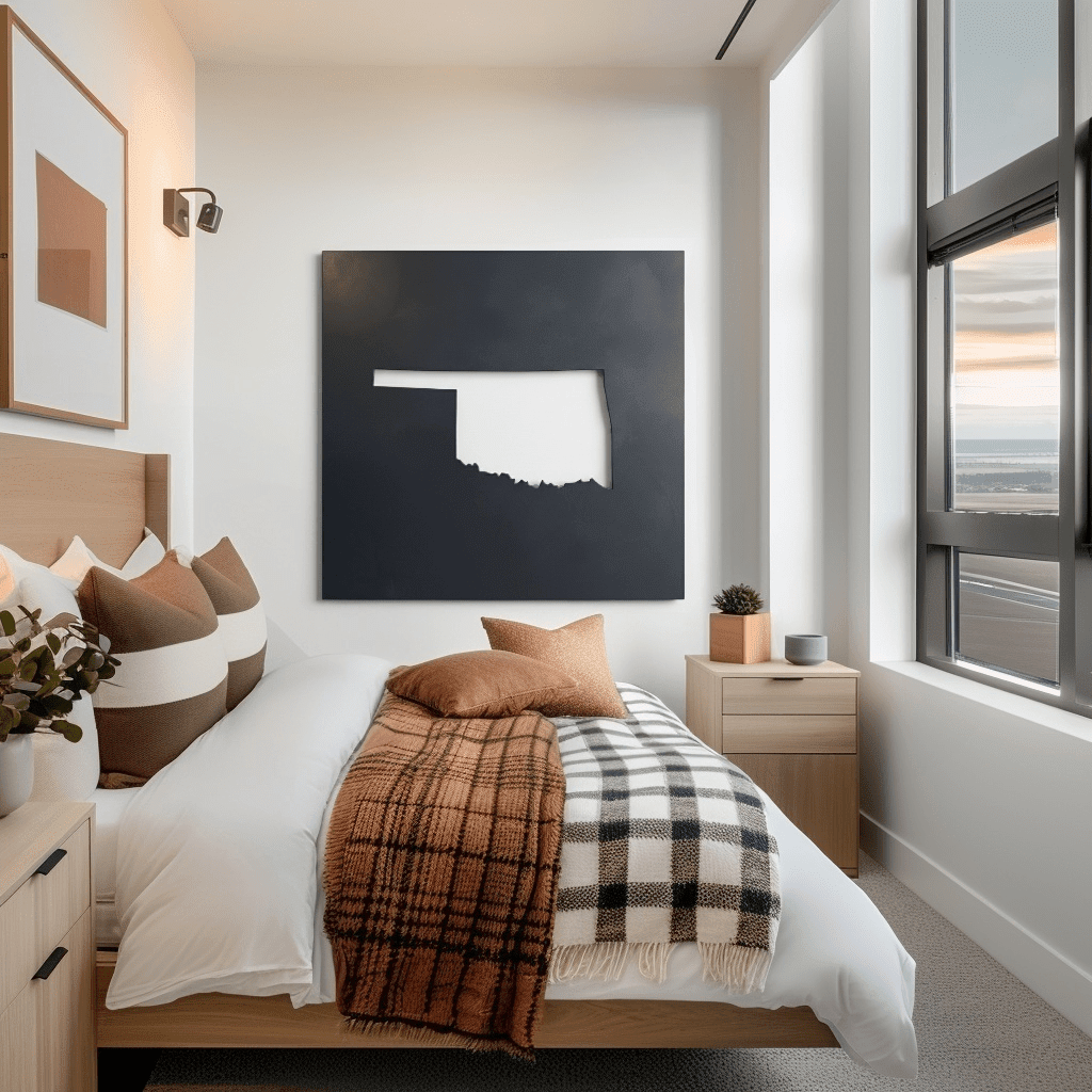 The Oklahoma - Metal Wall Art - Benton Lane Home - Anthem Classic