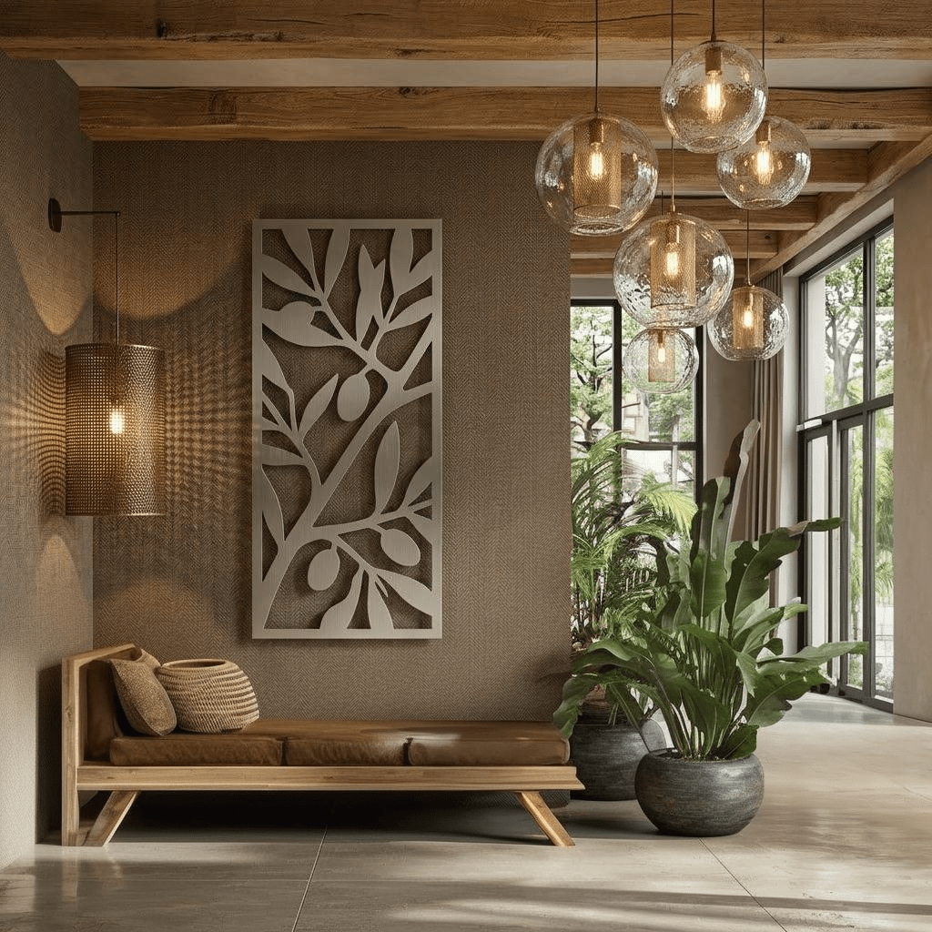 The Olive Tree - Metal Wall Art - Benton Lane Home - Carbon Designs