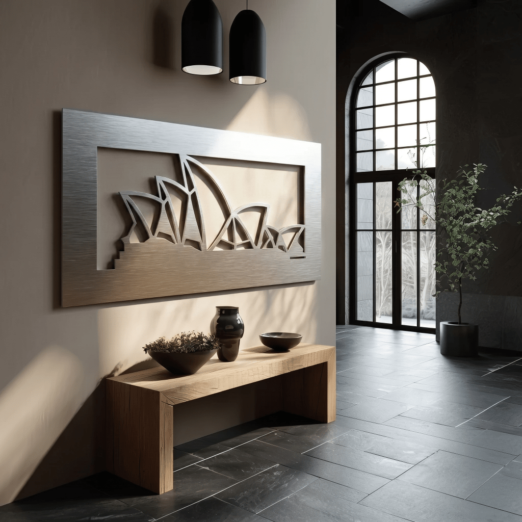 The Opera House - Metal Wall Art - Benton Lane Home - Carbon Designs