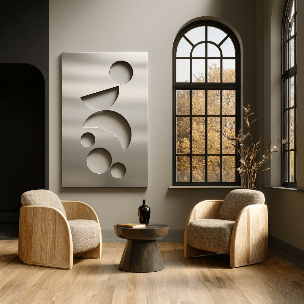 The Orbit - Metal Wall Art - Benton Lane Home - Carbon Designs