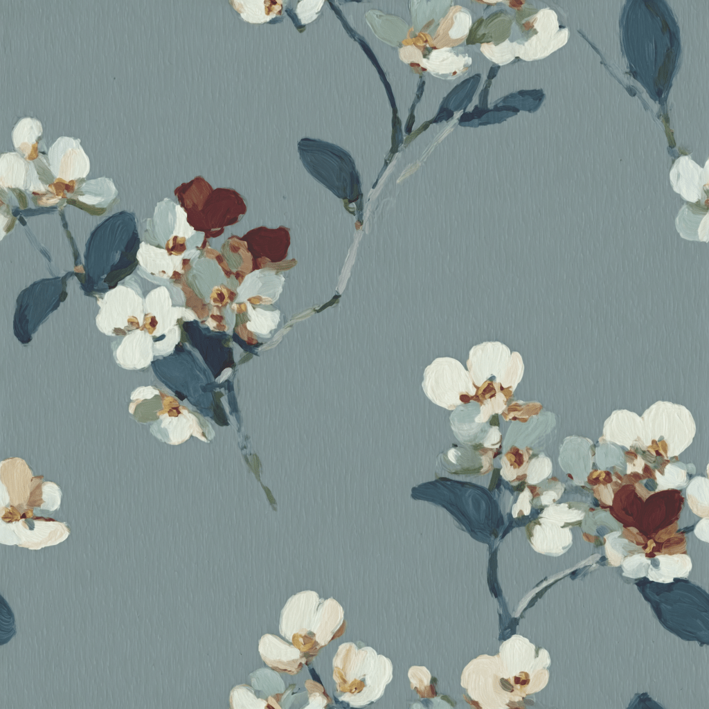 The Orchard Wallpaper - Lemon Park