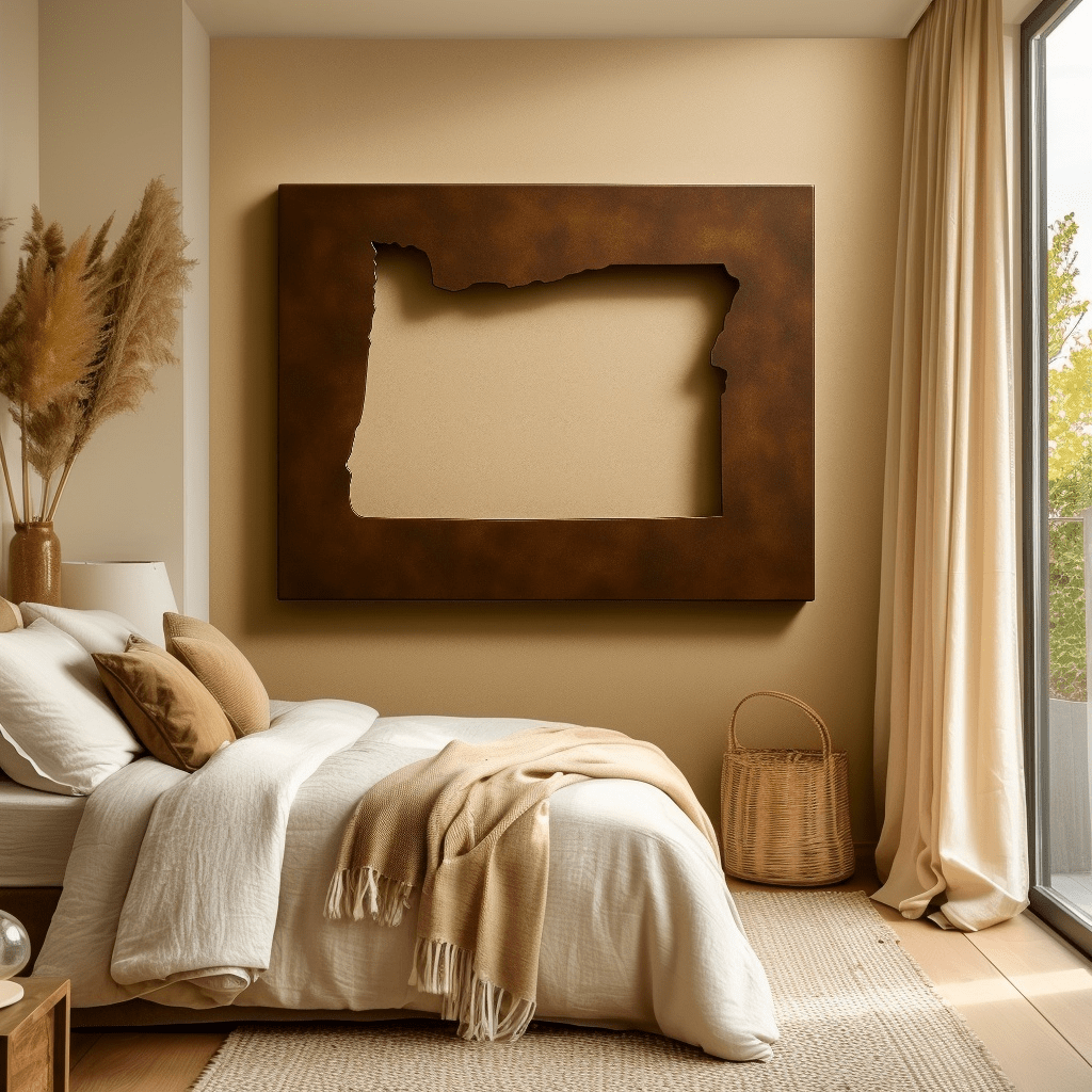 The Oregon - Metal Wall Art - Benton Lane Home - Anthem Classic