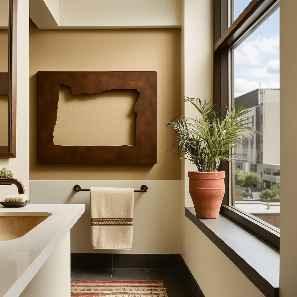 The Oregon - Metal Wall Art - Benton Lane Home - Anthem Classic