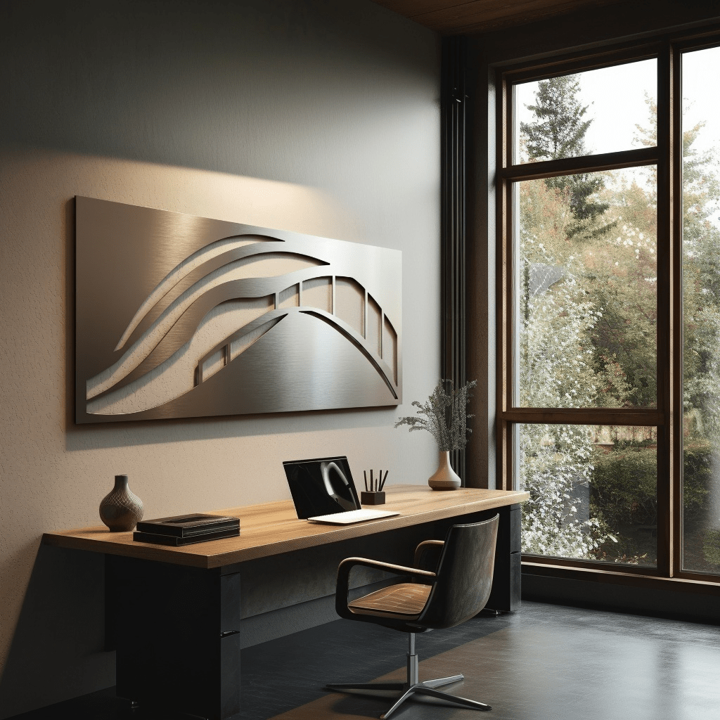 The Overpass - Metal Wall Art - Benton Lane Home - Carbon Designs