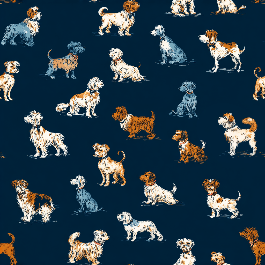 The Pack Wallpaper - Benton Lane Home - Painted Paper