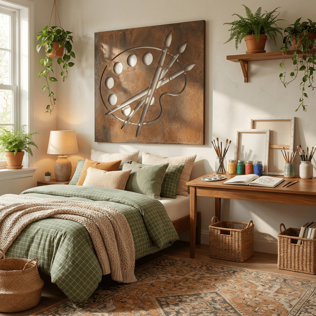 The Painter's Palette - Metal Wall Art - Oxide - Benton Lane Home - Anthem Classic