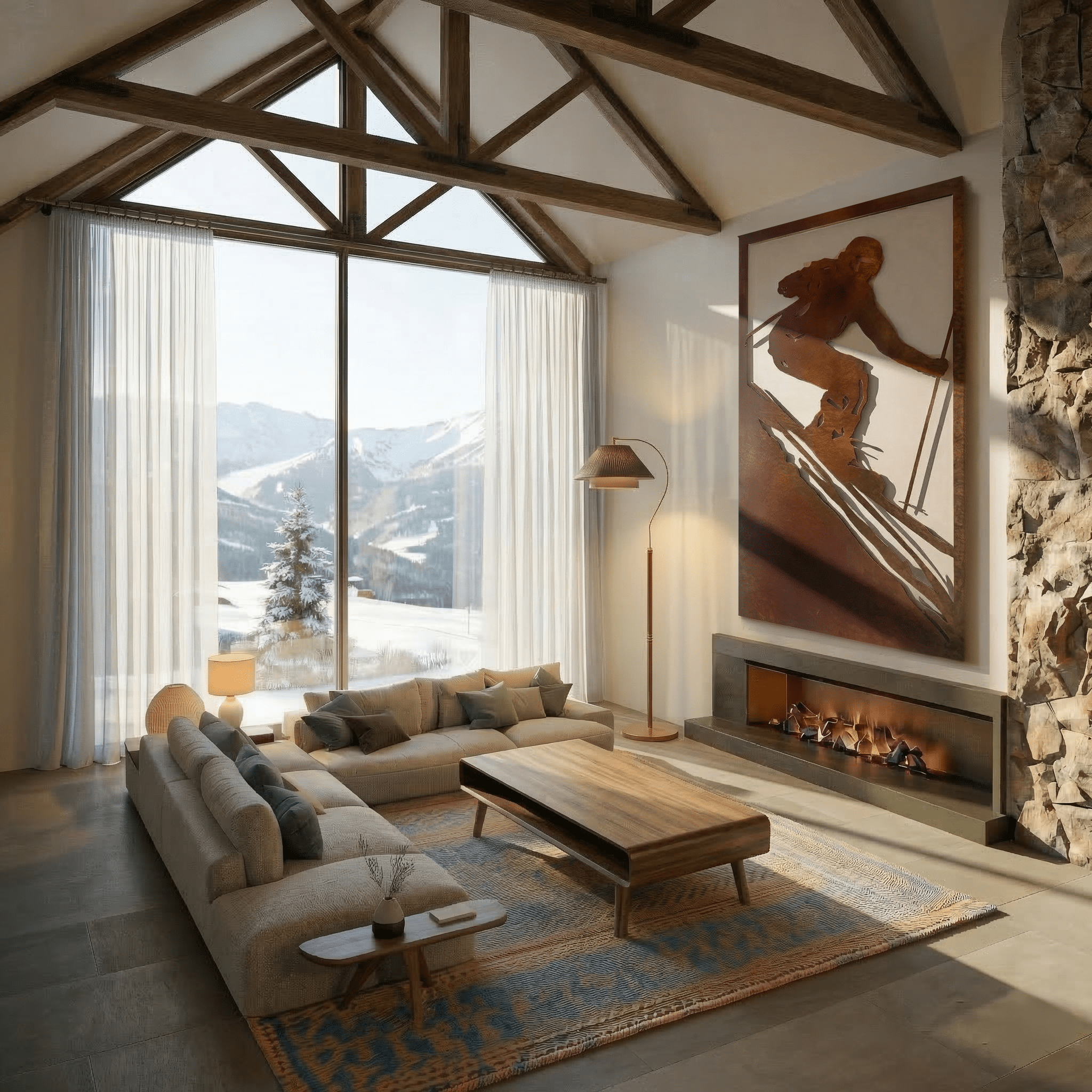 The Parallel - Metal Wall Art - Benton Lane Home - Anthem Classic