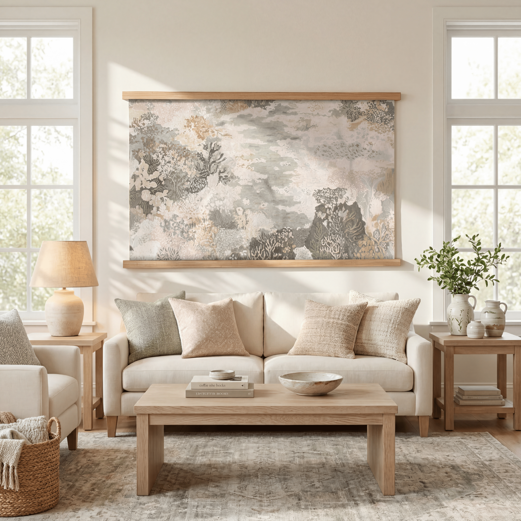 The Path (Gray) - Tapestry - Benton Lane Home - Lemon Park