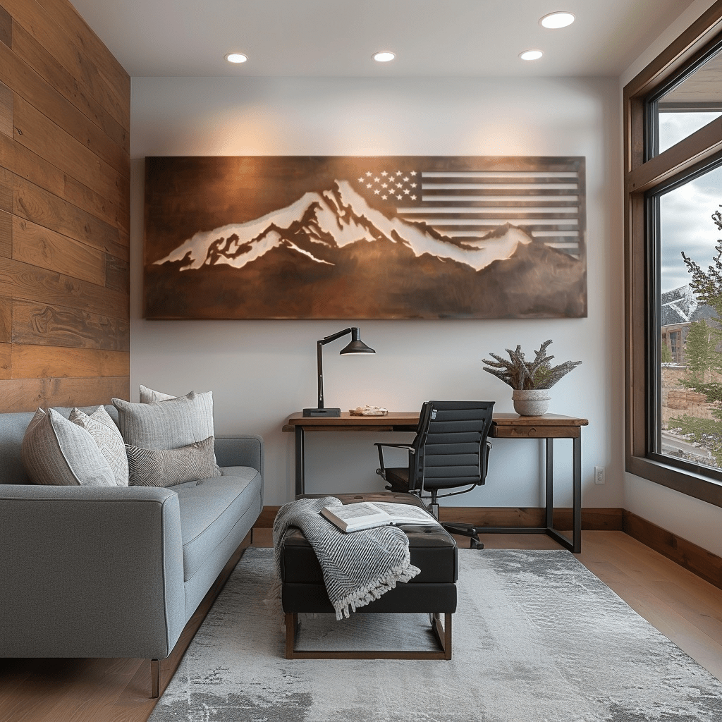 The Patriot - Metal Wall Art - Benton Lane Home - Anthem Classic