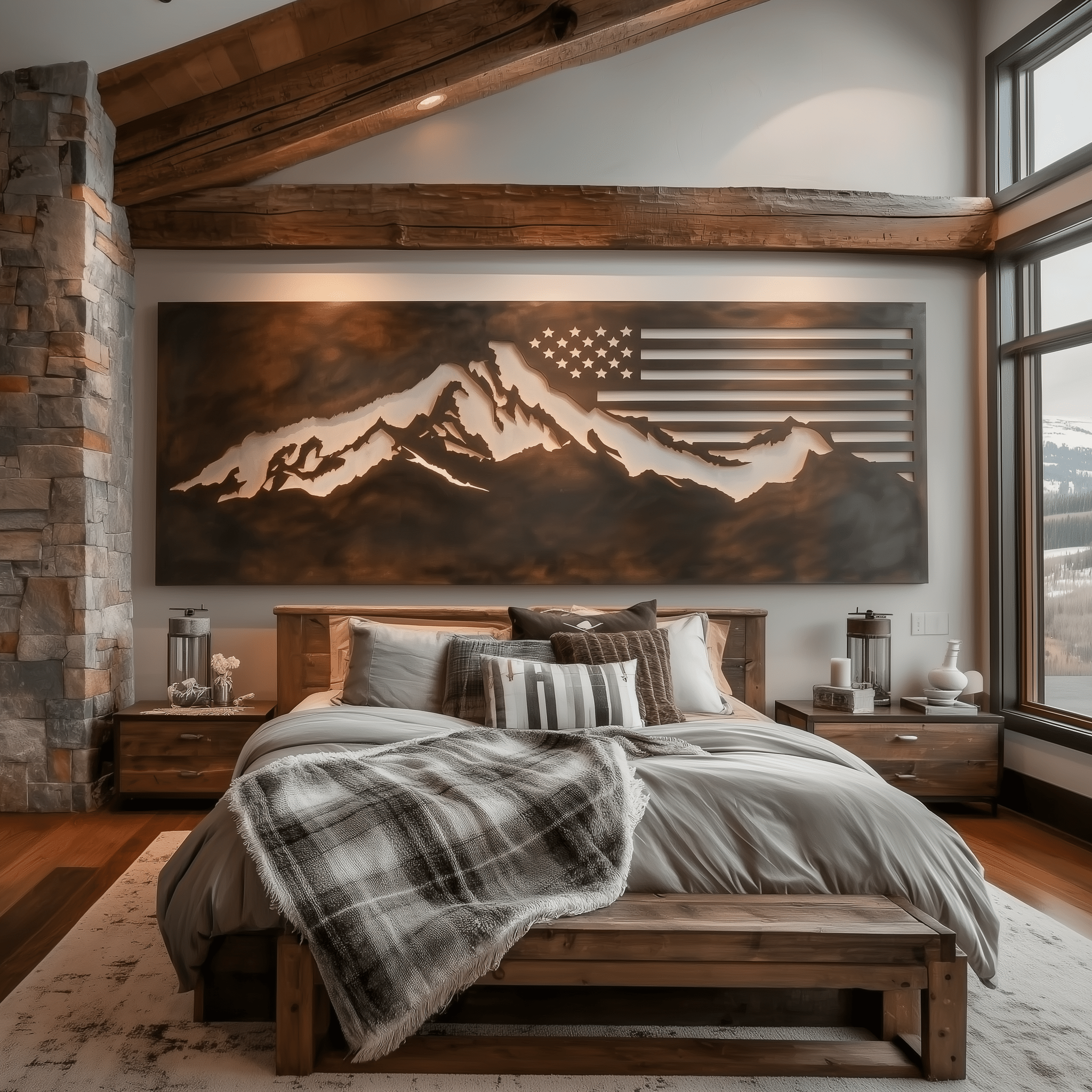 The Patriot - Metal Wall Art - Benton Lane Home - Anthem Classic