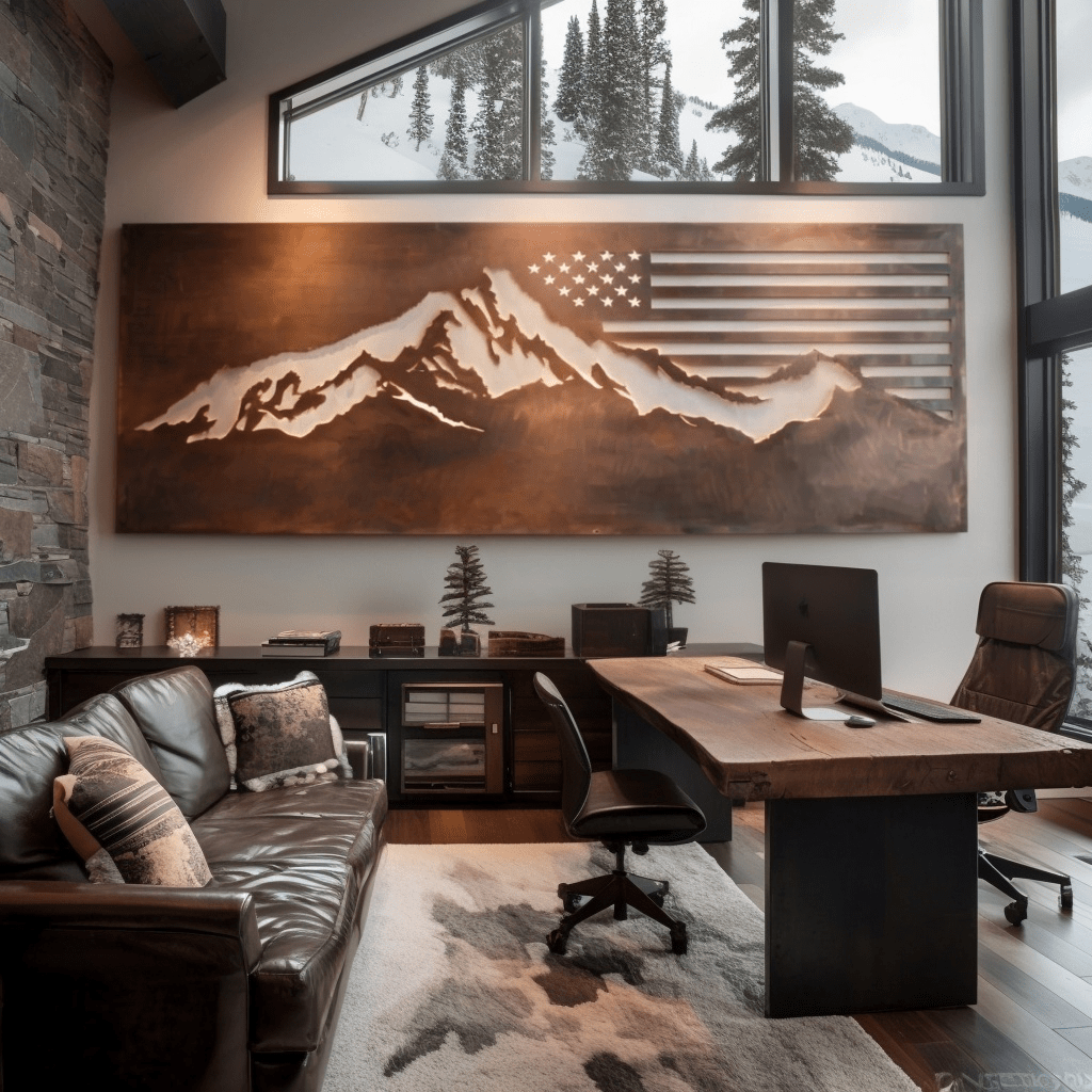 The Patriot - Metal Wall Art - Benton Lane Home - Anthem Classic