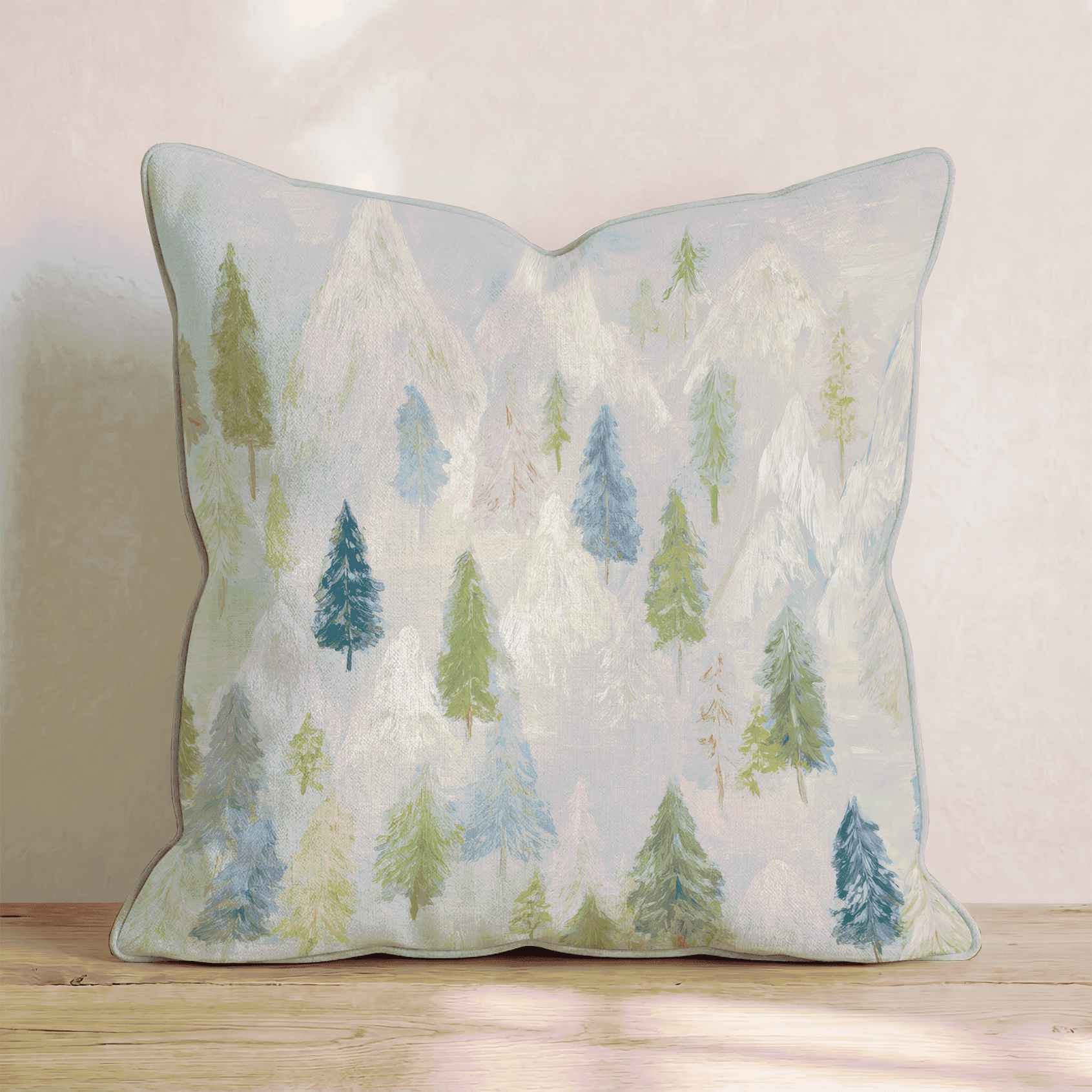 The Peaks Throw Pillow - Benton Lane Home - Hillcroft Home