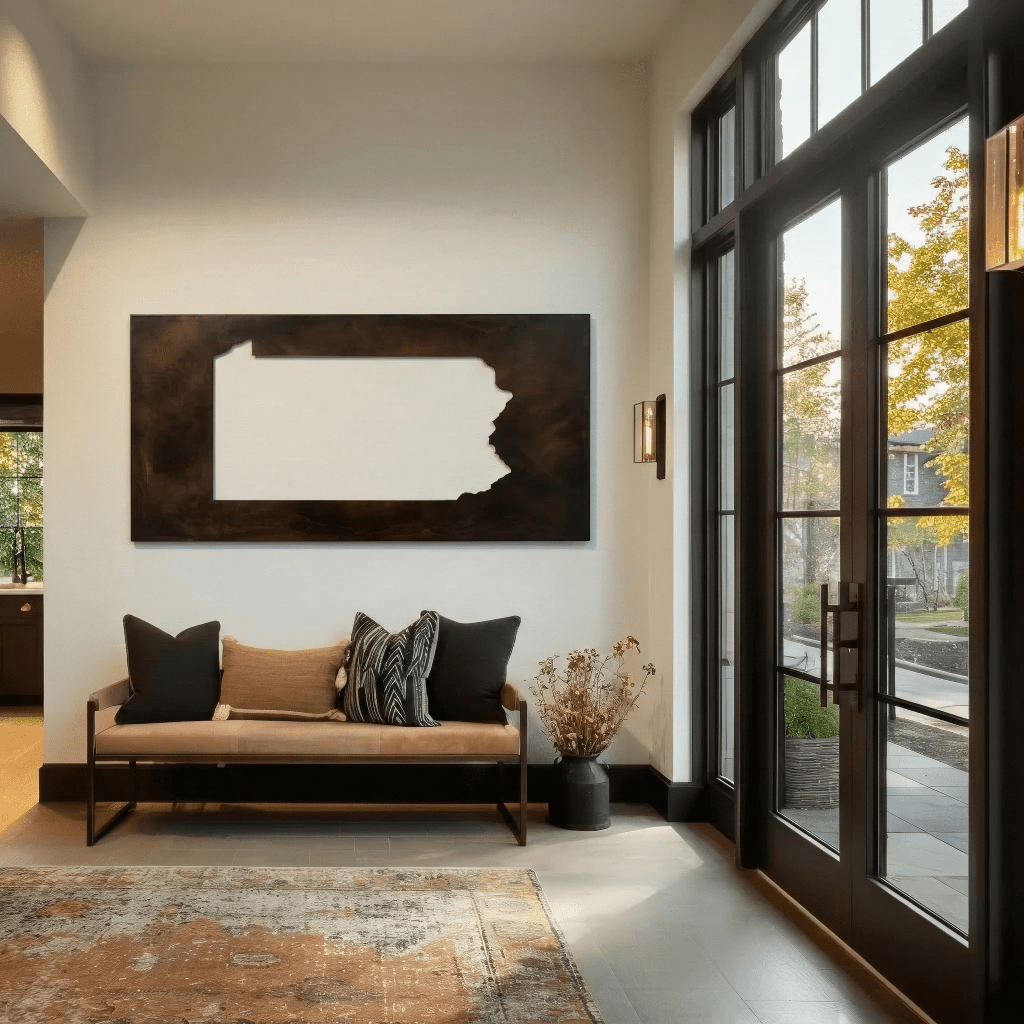 The Pennsylvania - Metal Wall Art - Benton Lane Home - Anthem Classic