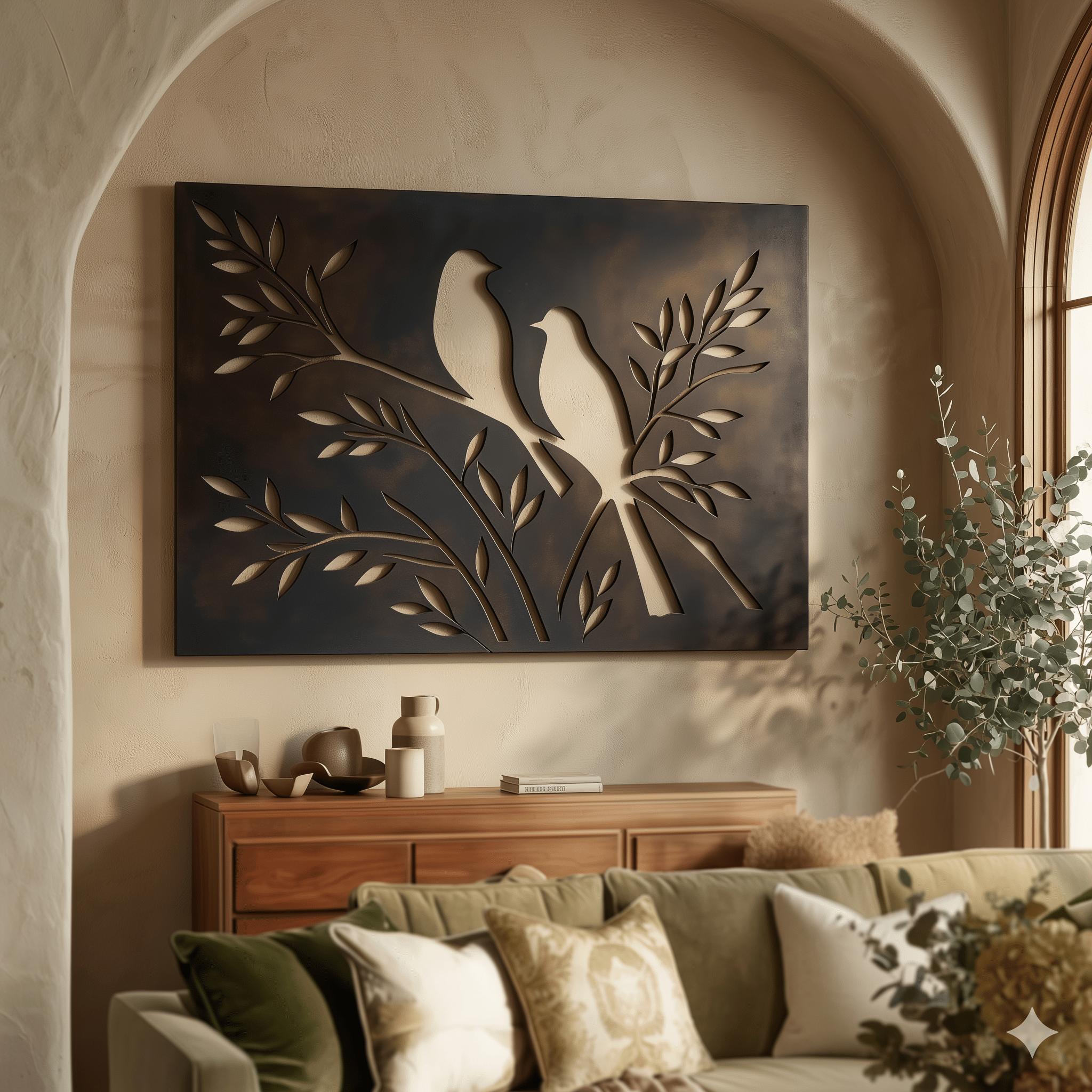 The Perch - Metal Wall Art - Benton Lane Home - Anthem Classic
