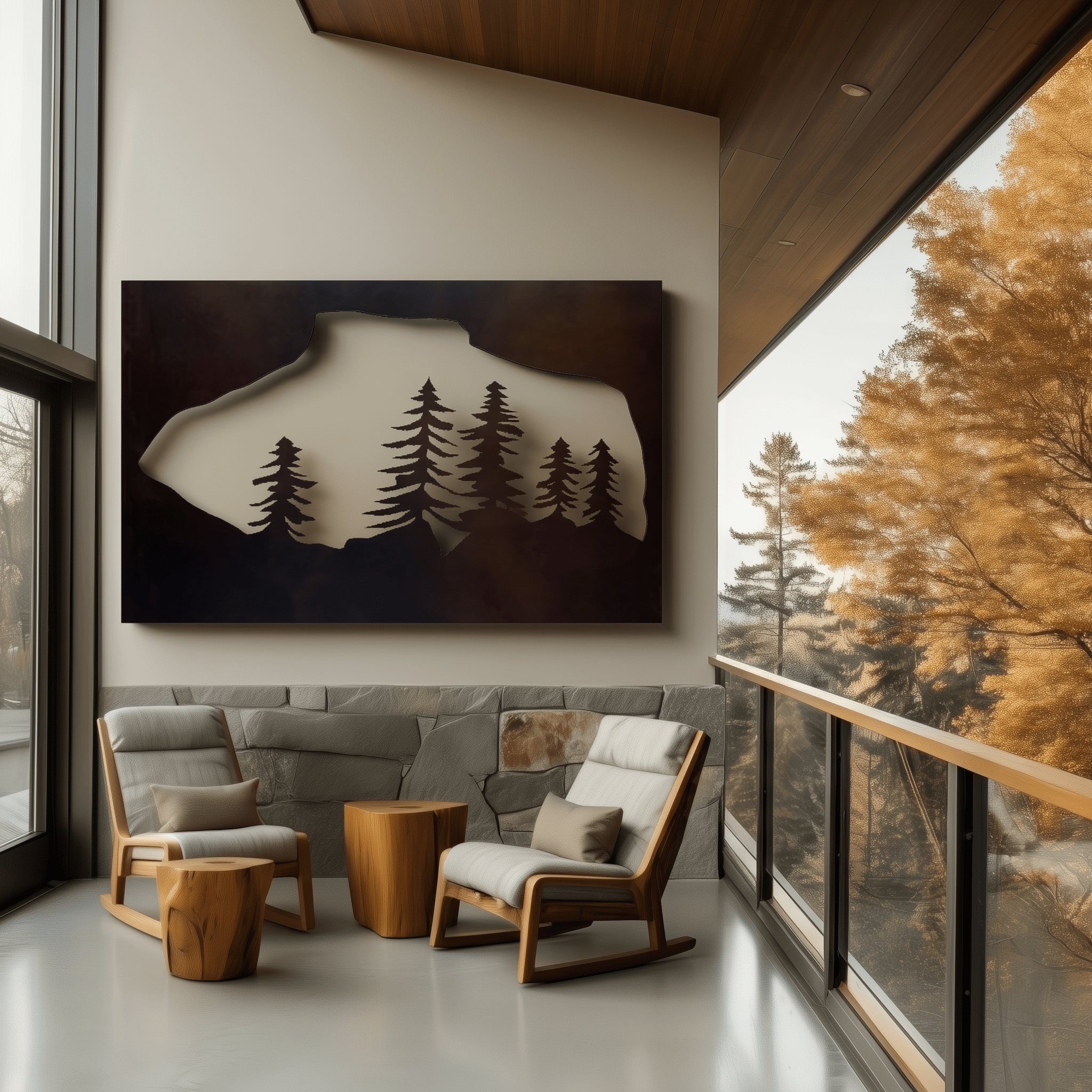 The Pilot Mountain - Metal Wall Art - Benton Lane Home - Anthem Classic