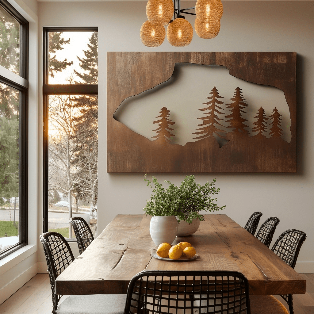 The Pilot Mountain - Metal Wall Art - Benton Lane Home - Anthem Classic