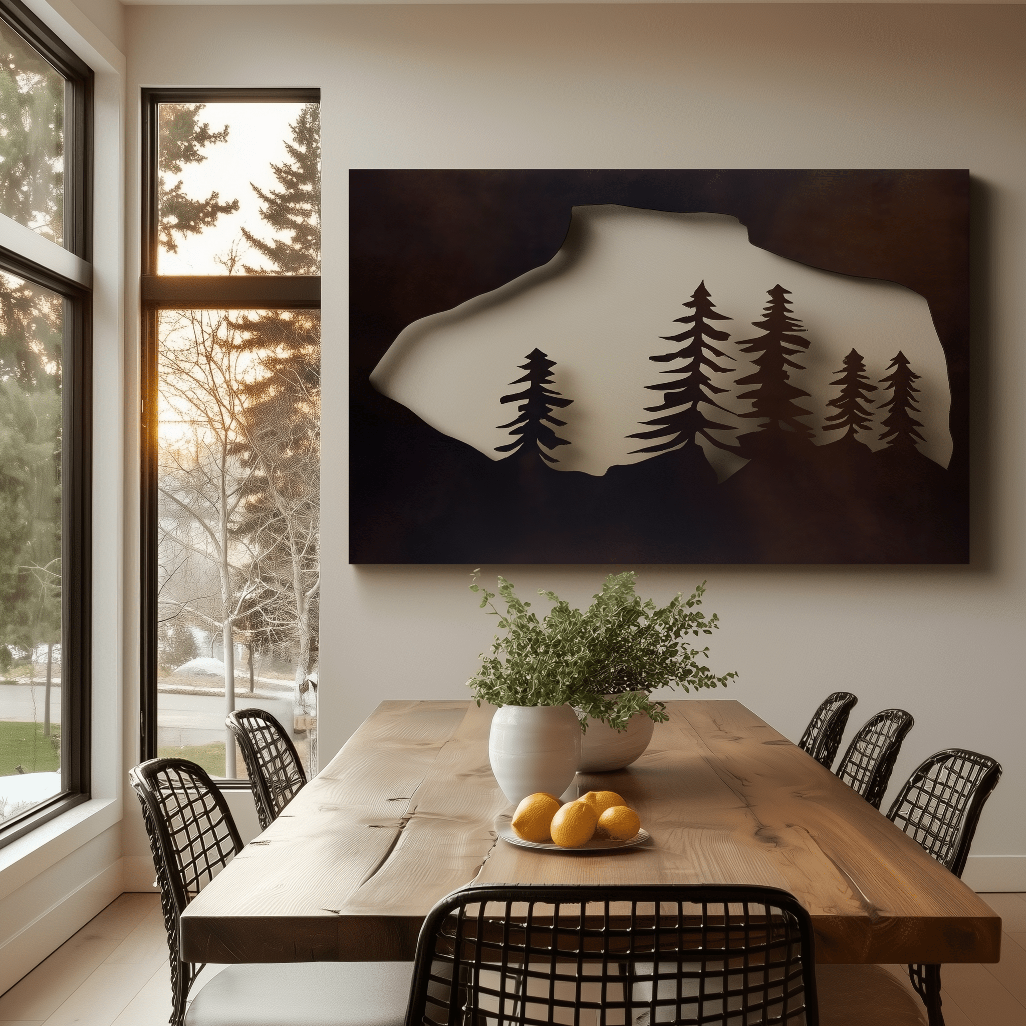 The Pilot Mountain - Metal Wall Art - Benton Lane Home - Anthem Classic
