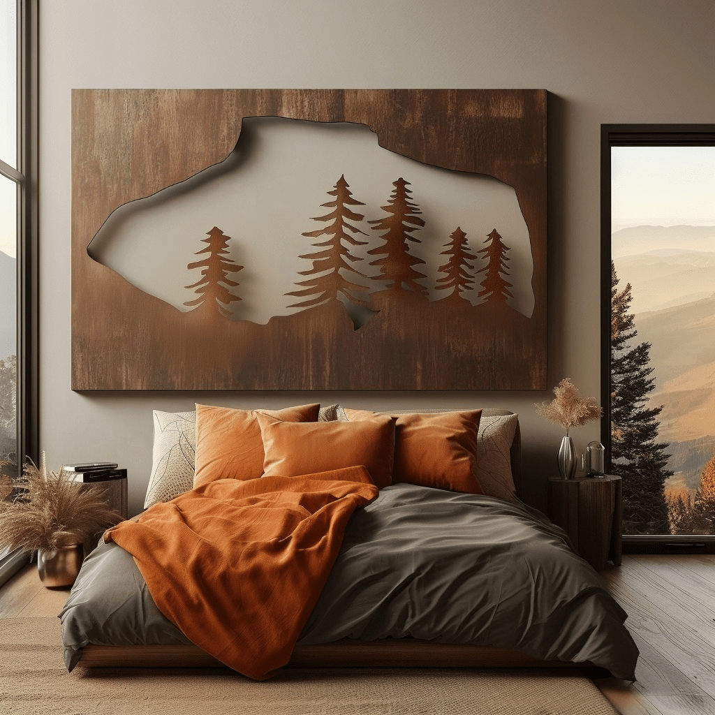 The Pilot Mountain - Metal Wall Art - Benton Lane Home - Anthem Classic