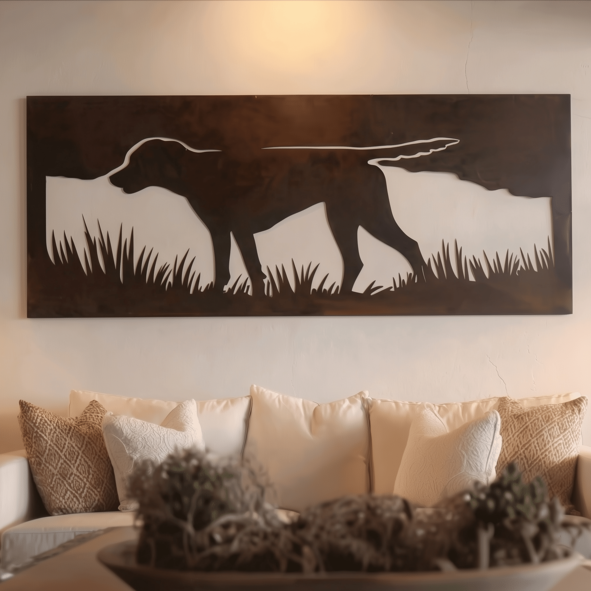 The Pointer - Metal Wall Art - Benton Lane Home - Anthem Classic