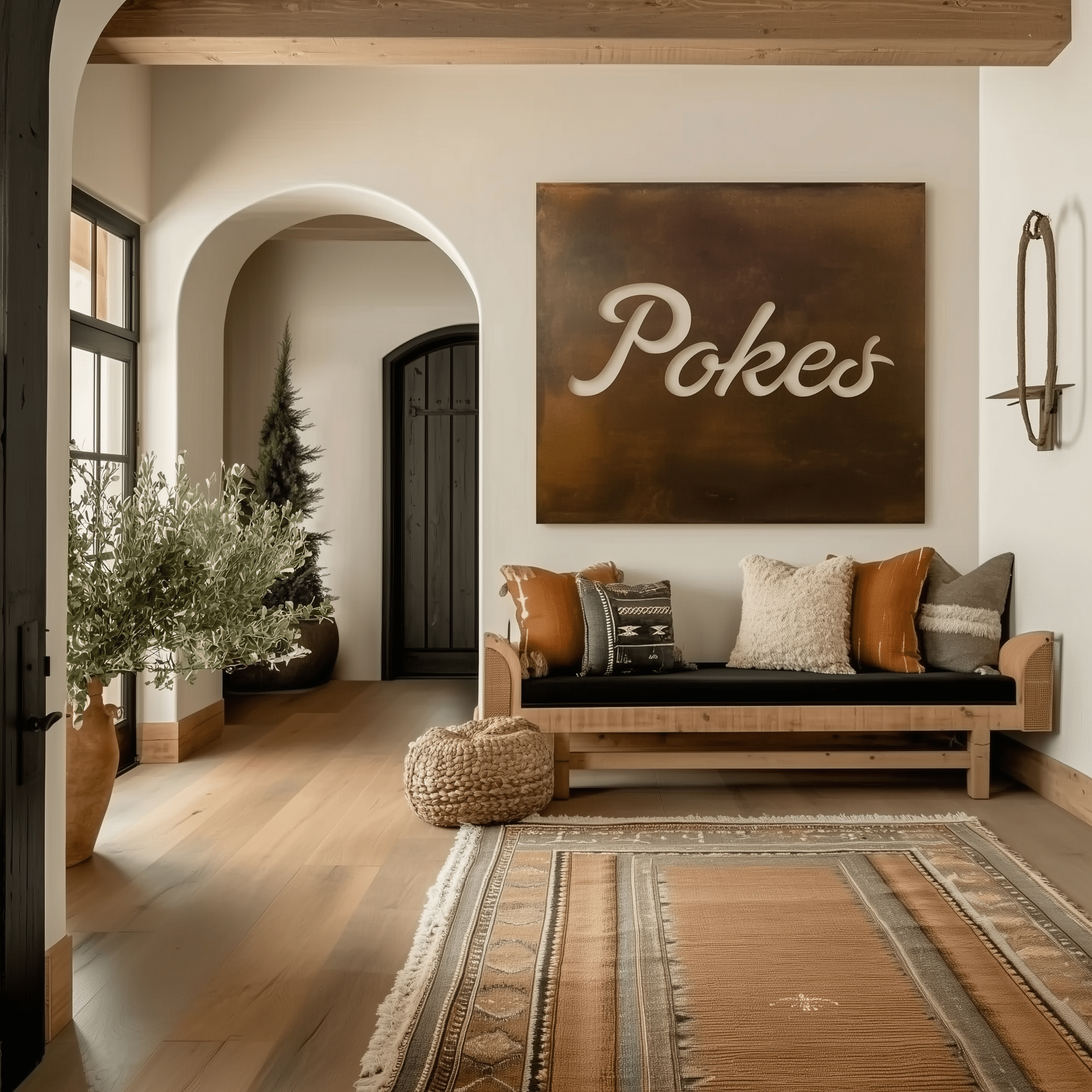 The Pokes - Metal Wall Art - Square - Benton Lane Home - Anthem Classic