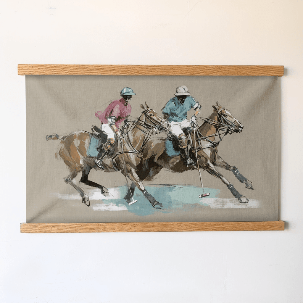 The Polo Field - Tapestry - Lemon Park