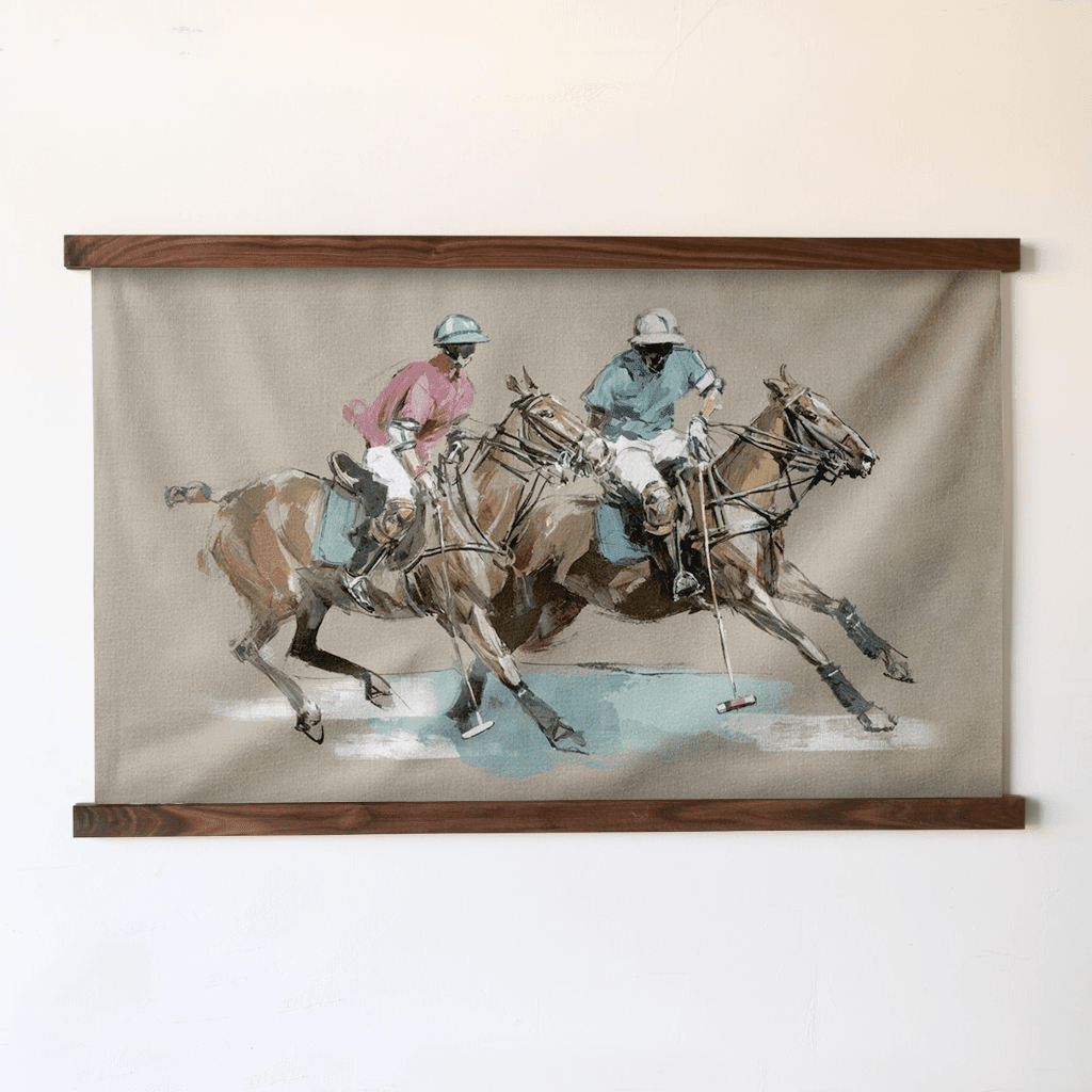The Polo Field - Tapestry - Lemon Park