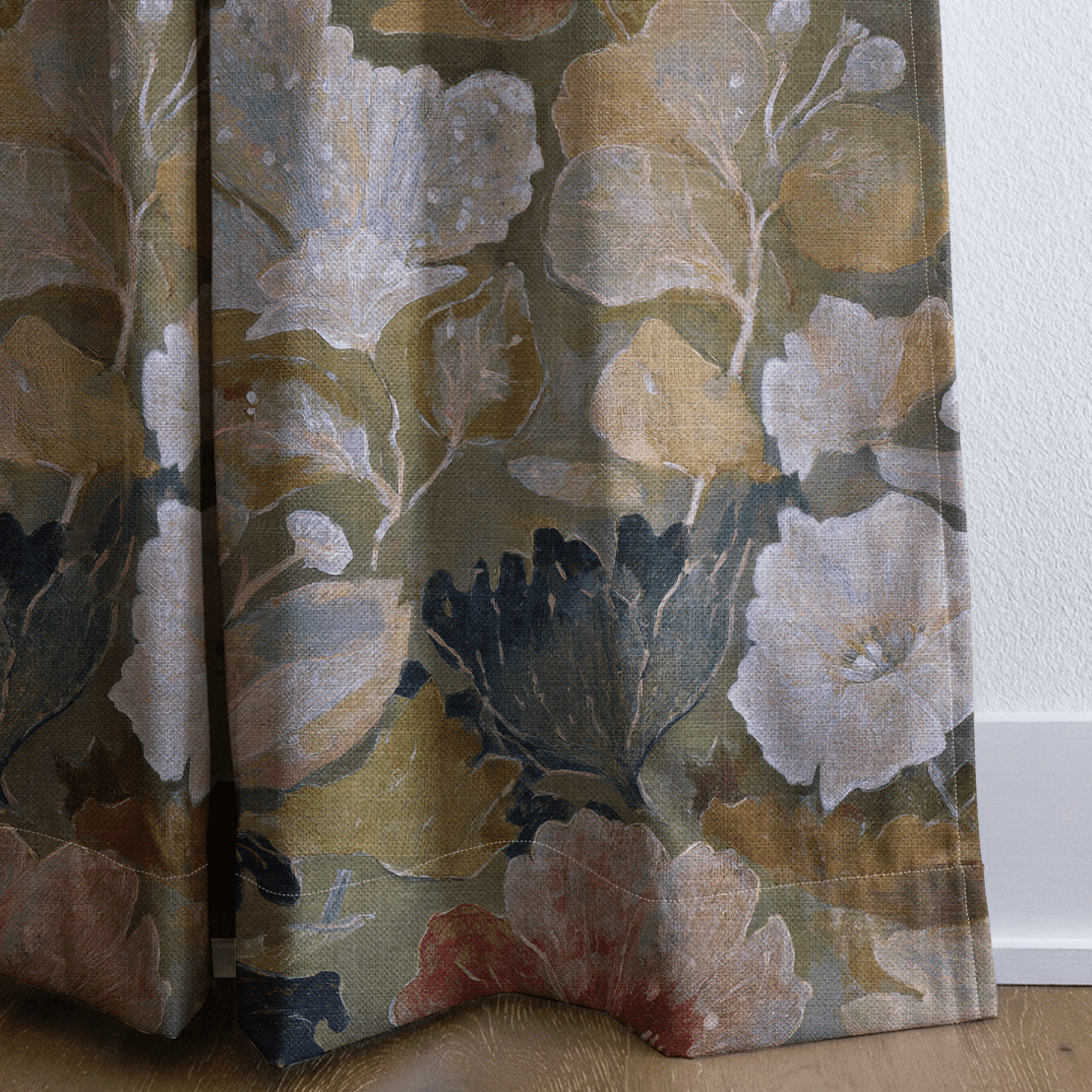 The Quiet Petal - Drapery - Benton Lane Home - Lemon Park