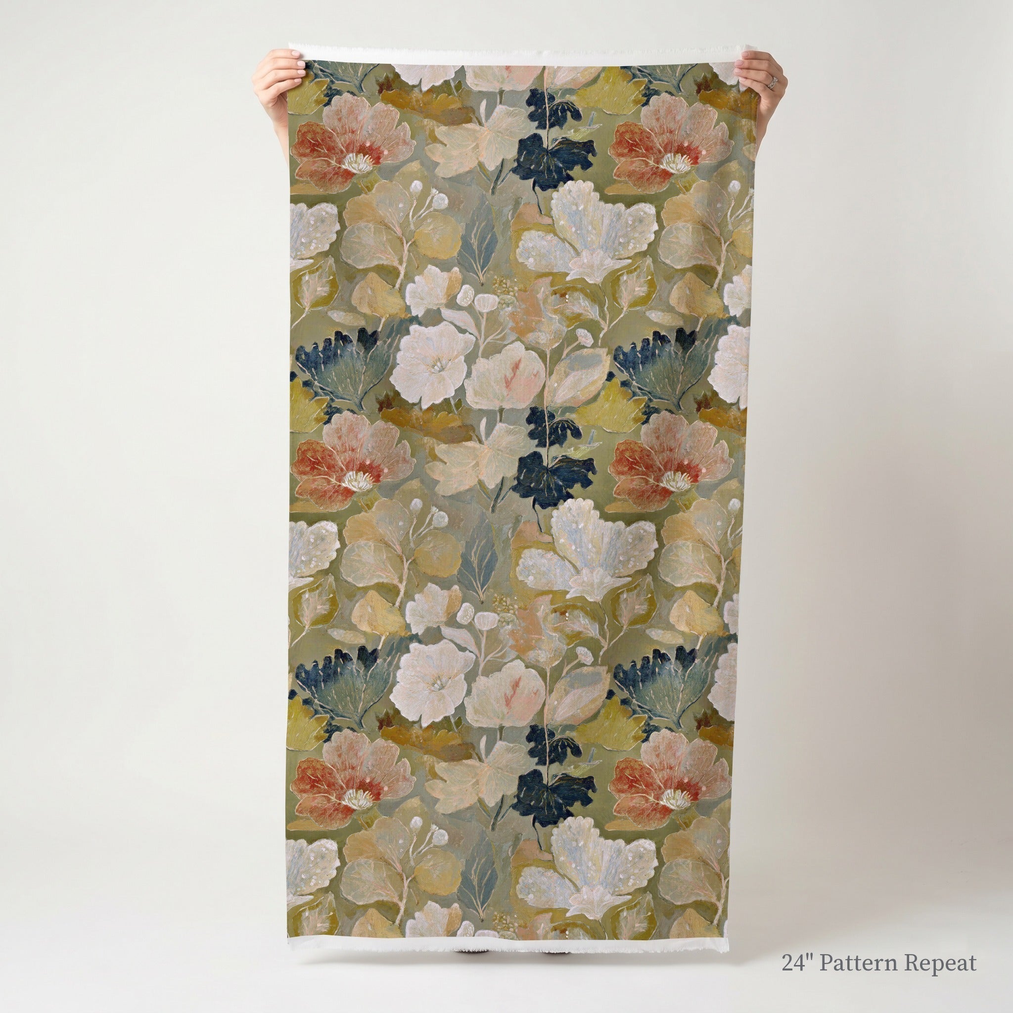 The Quiet Petal - Fabric - Benton Lane Home - Lemon Park