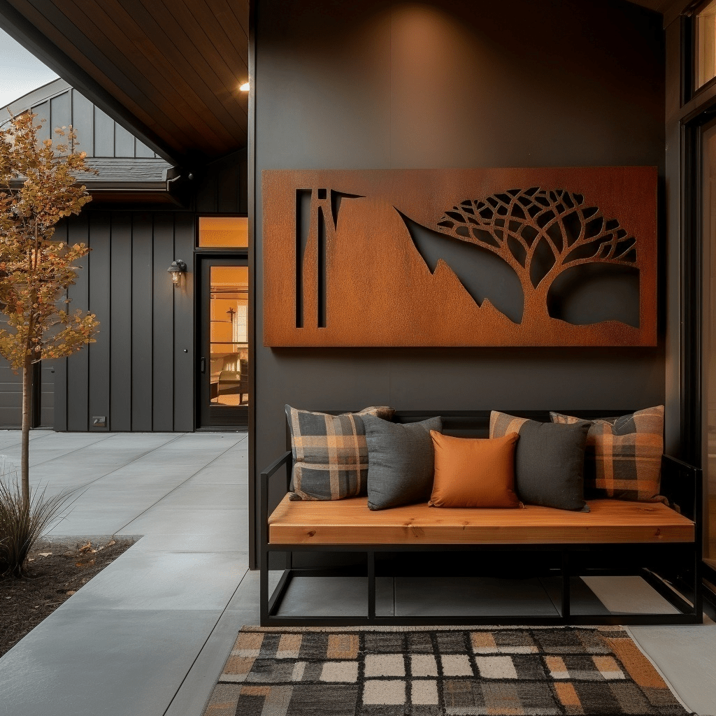 The Quiver Tree - Metal Wall Art - Oxide - Benton Lane Home - Anthem Classic