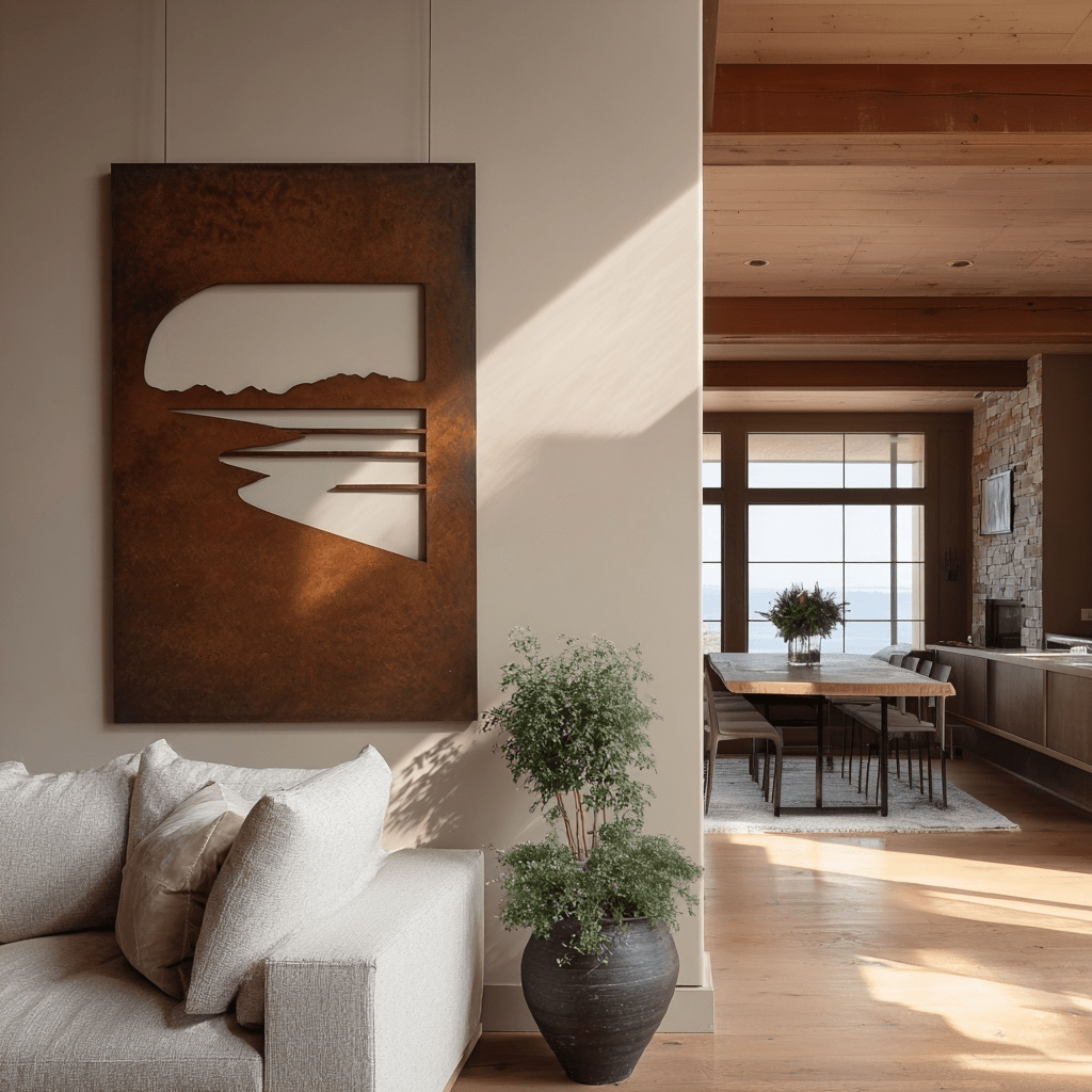 The Radial View - Metal Wall Art - Benton Lane Home - Anthem Classic