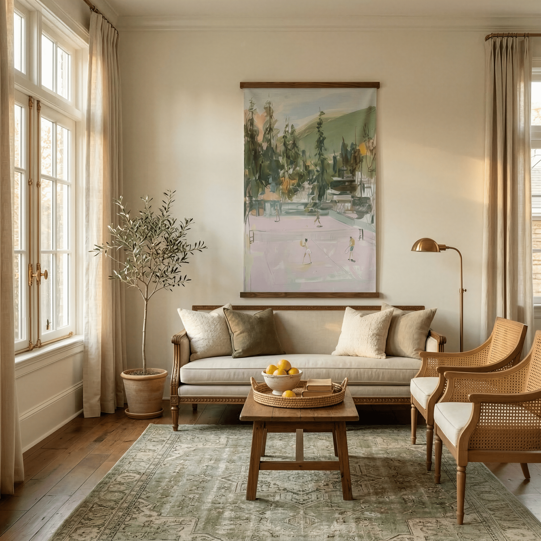 The Rally - Tapestry - Benton Lane Home - Lemon Park