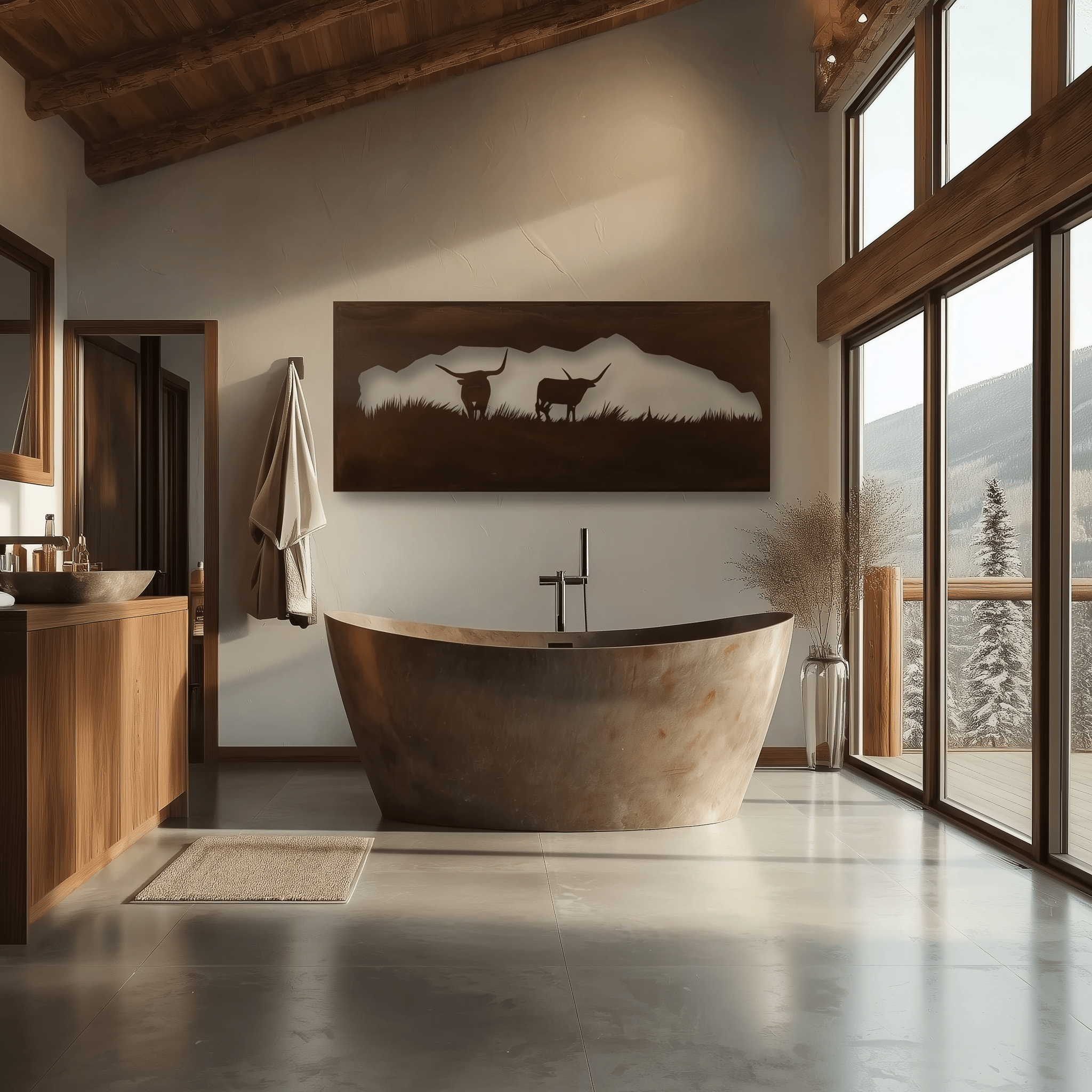The Range - Metal Wall Art - Benton Lane Home - Anthem Classic