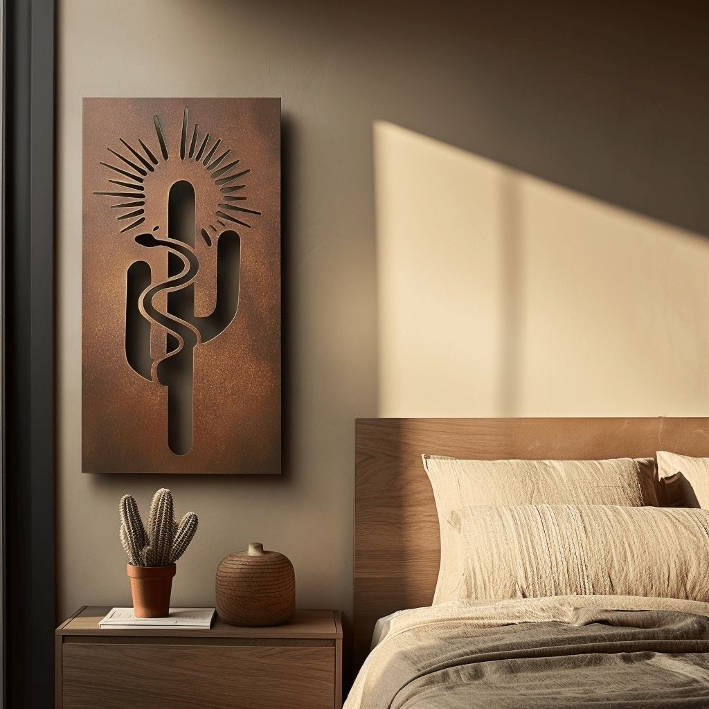 The Rattlesnake - Metal Wall Art - Benton Lane Home - Anthem Classic