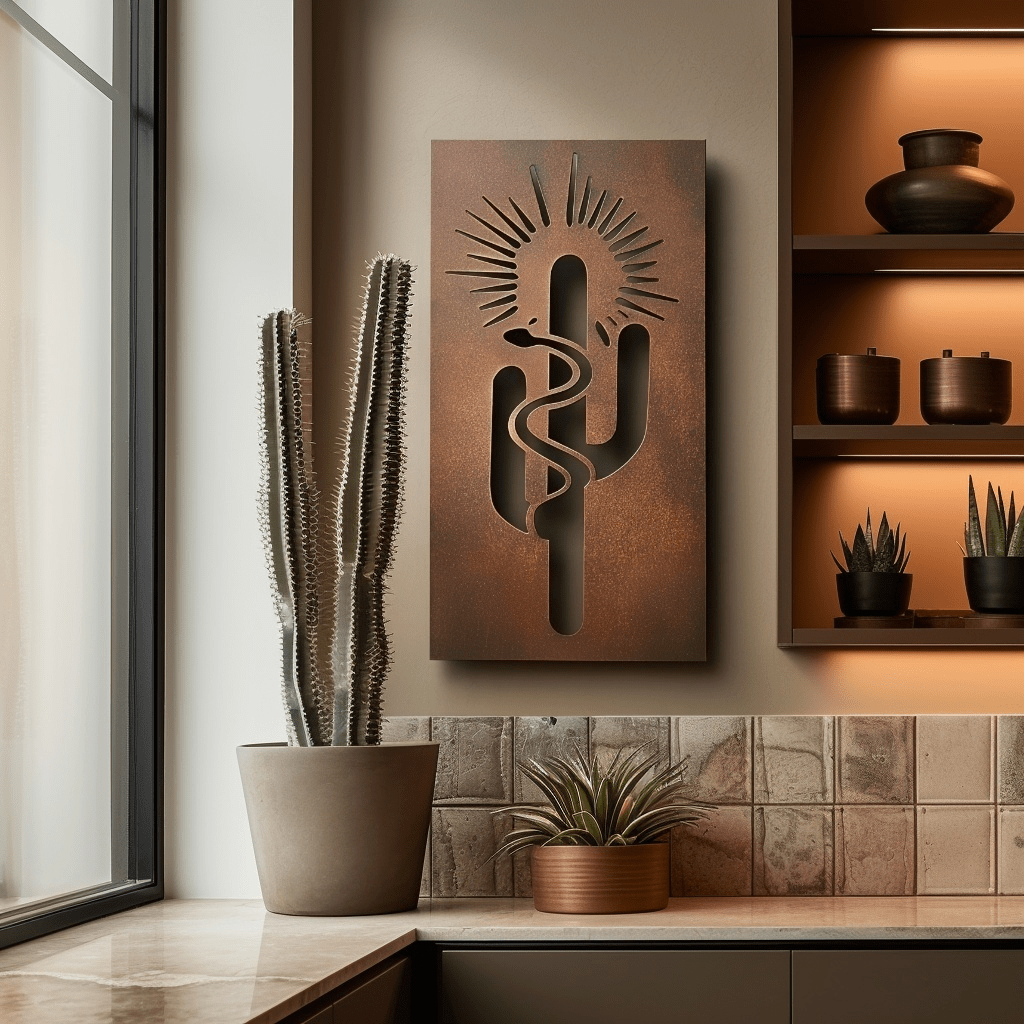 The Rattlesnake - Metal Wall Art - Benton Lane Home - Anthem Classic