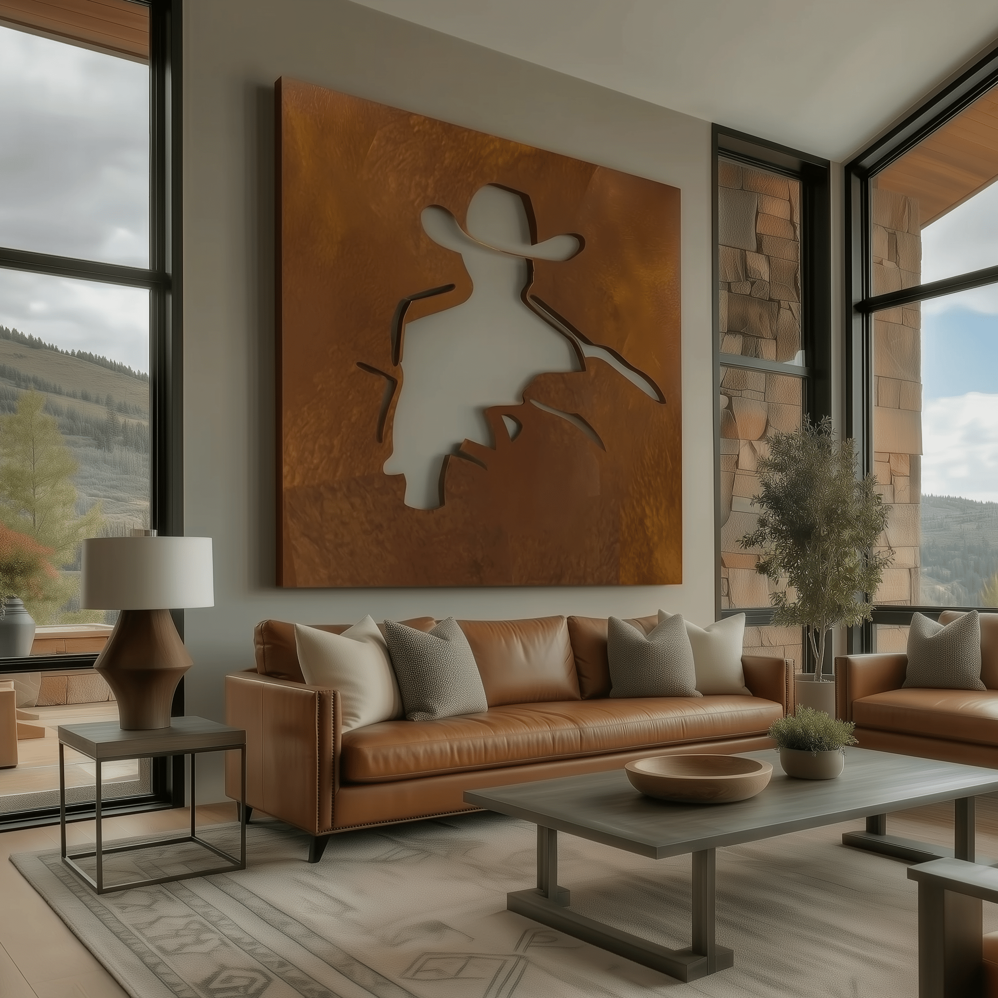 The Redwind - Metal Wall Art - Benton Lane Home - Anthem Classic