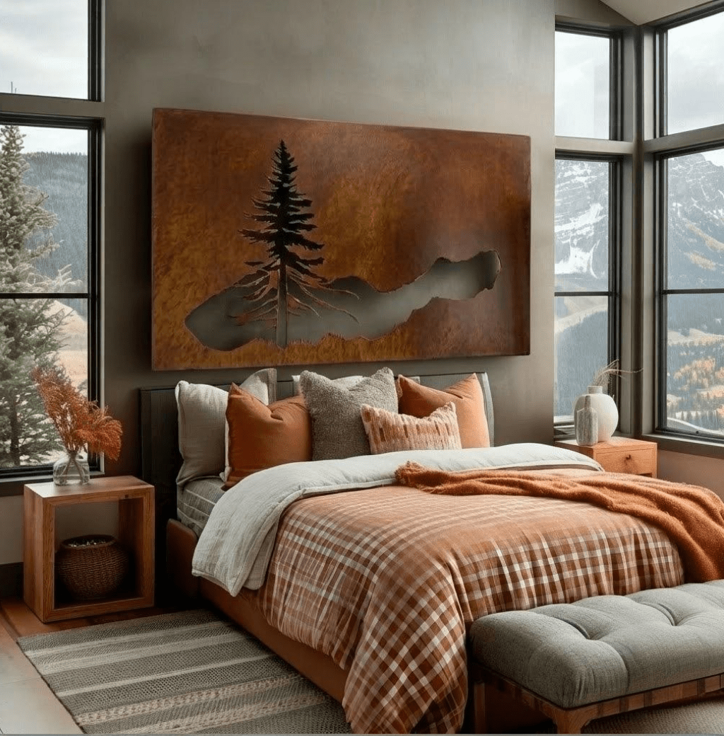 The Redwood - Metal Wall Art - Benton Lane Home - Anthem Classic