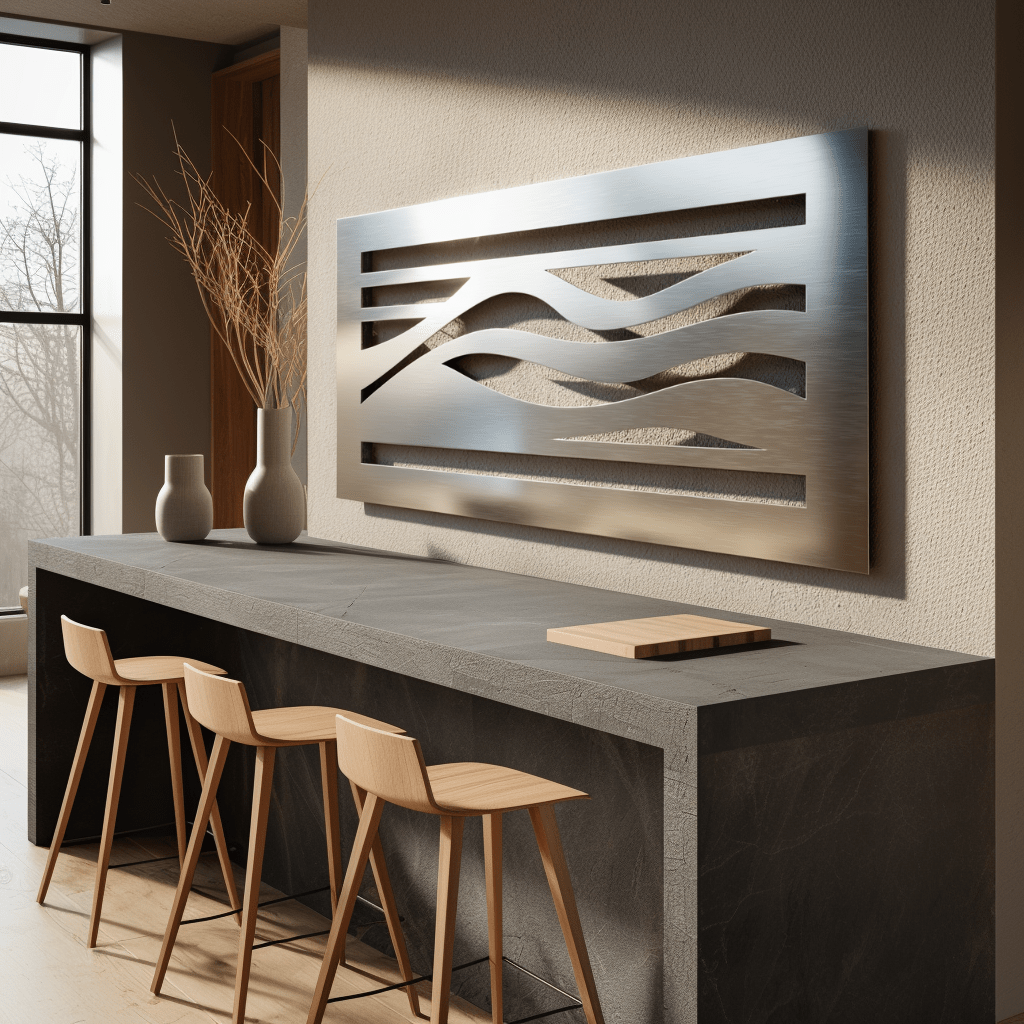 The Resonance - Metal Wall Art - Benton Lane Home - Carbon Designs