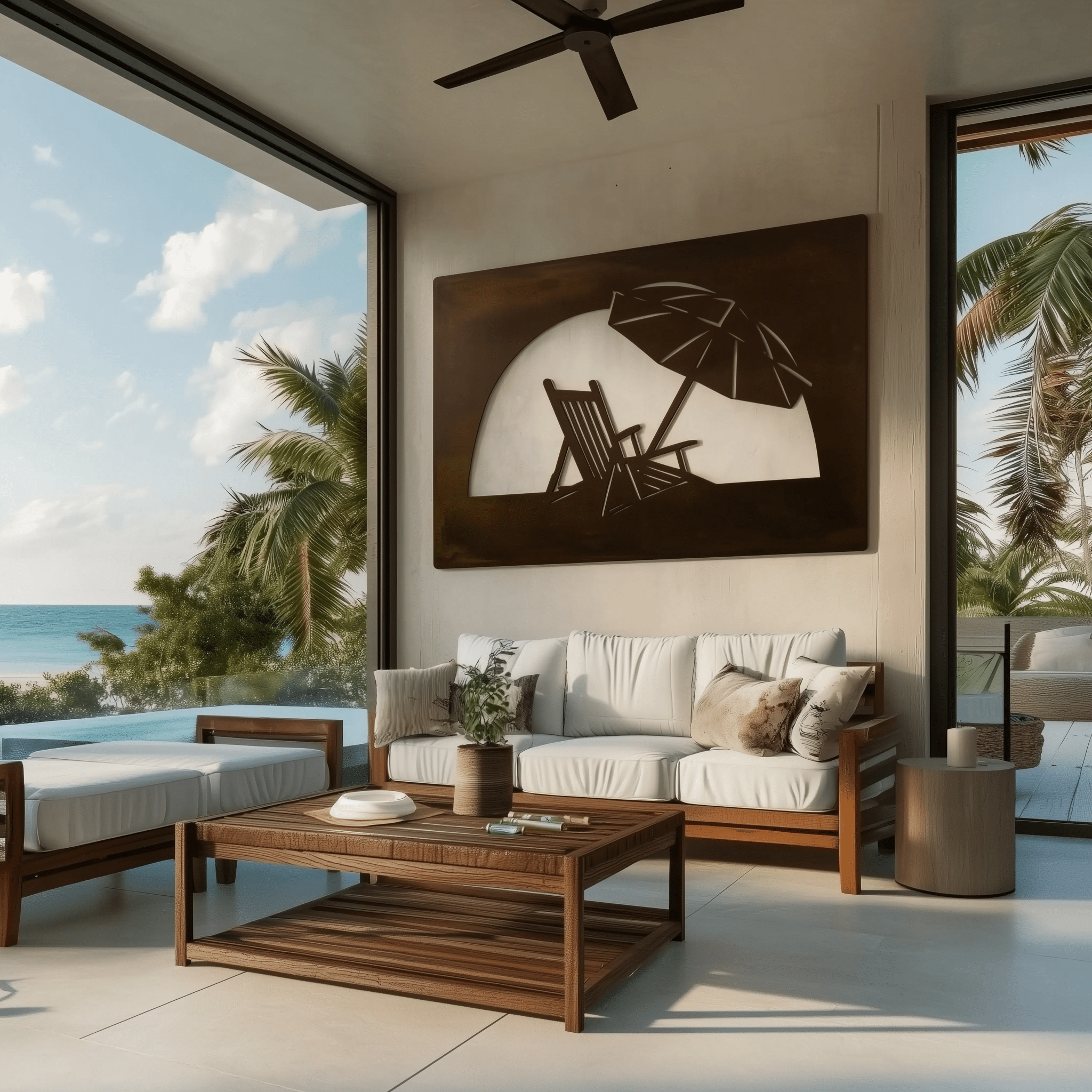 The Retreat - Metal Wall Art - Benton Lane Home - Anthem Classic