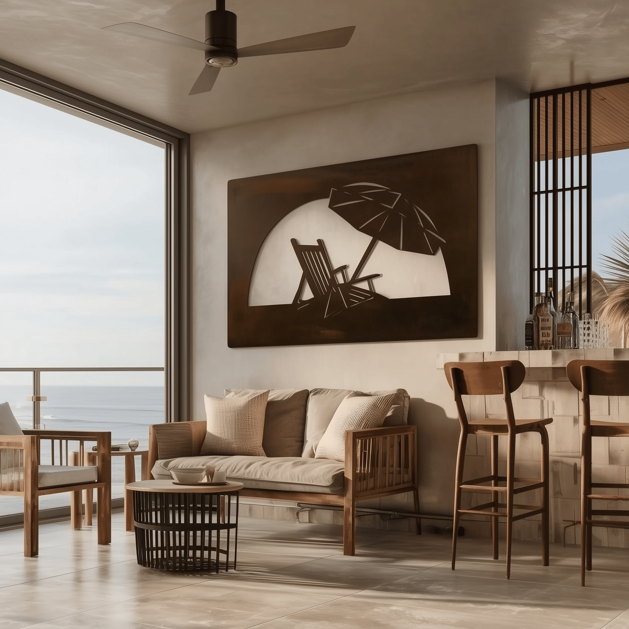 The Retreat - Metal Wall Art - Benton Lane Home - Anthem Classic