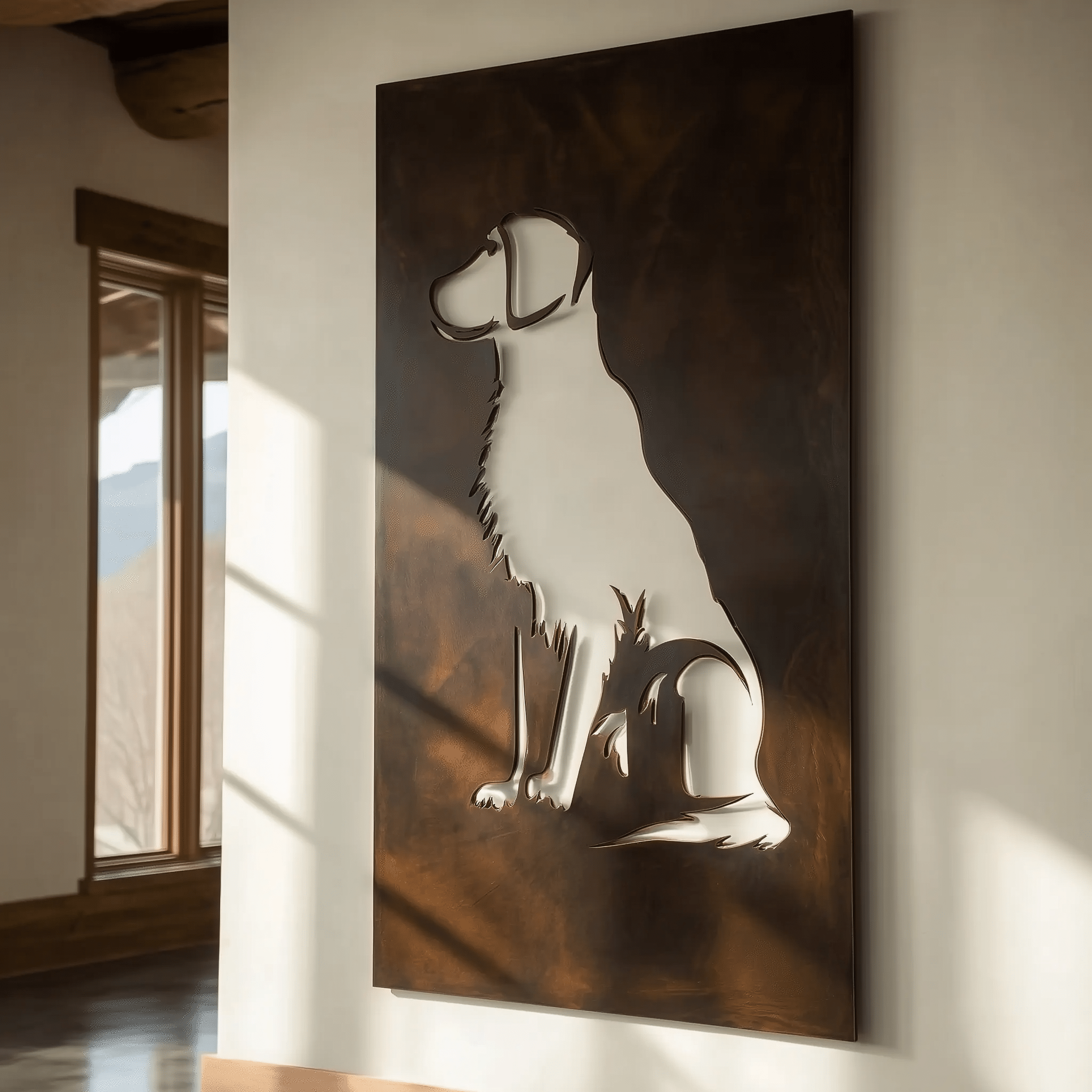 The Retriever - Metal Wall Art - Benton Lane Home - Anthem Classic
