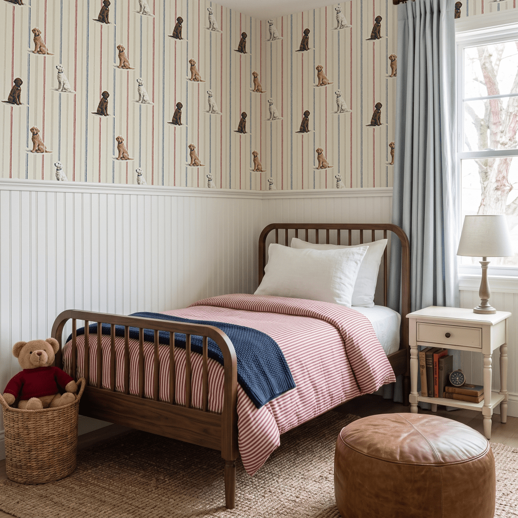 The Retriever Reunion Wallpaper - Painted Paper