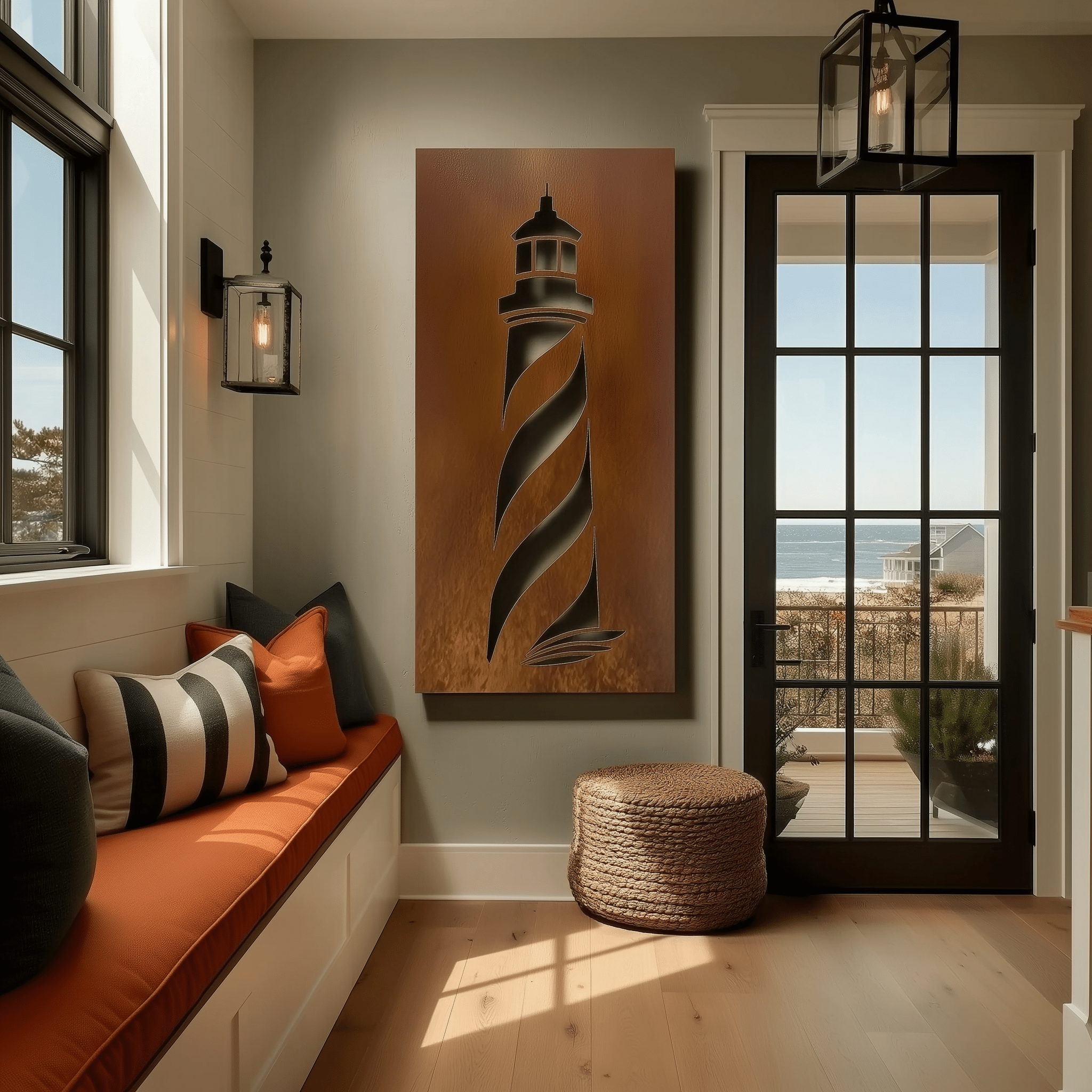 The Rhode Island Lighthouse - Metal Wall Art - Benton Lane Home - Anthem Classic