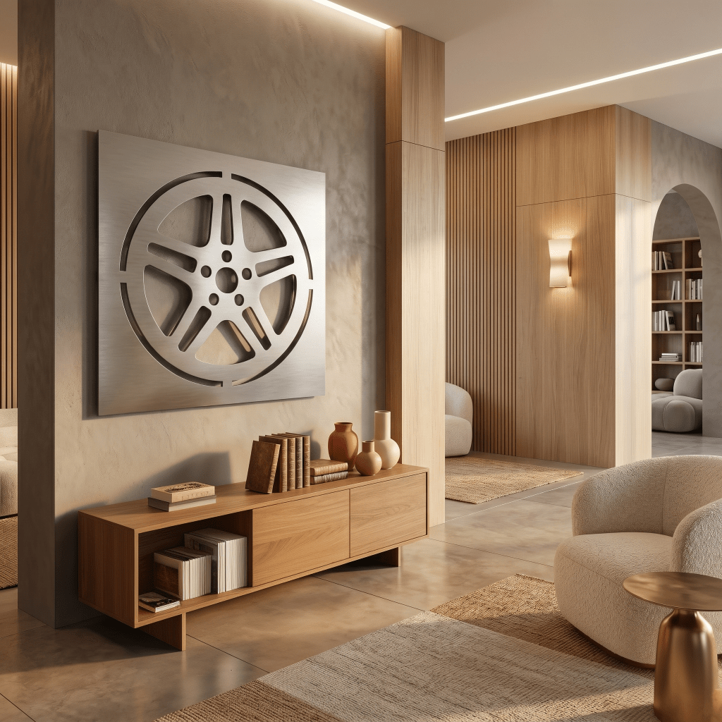 The Rim - Metal Wall Art - Benton Lane Home - Carbon Designs