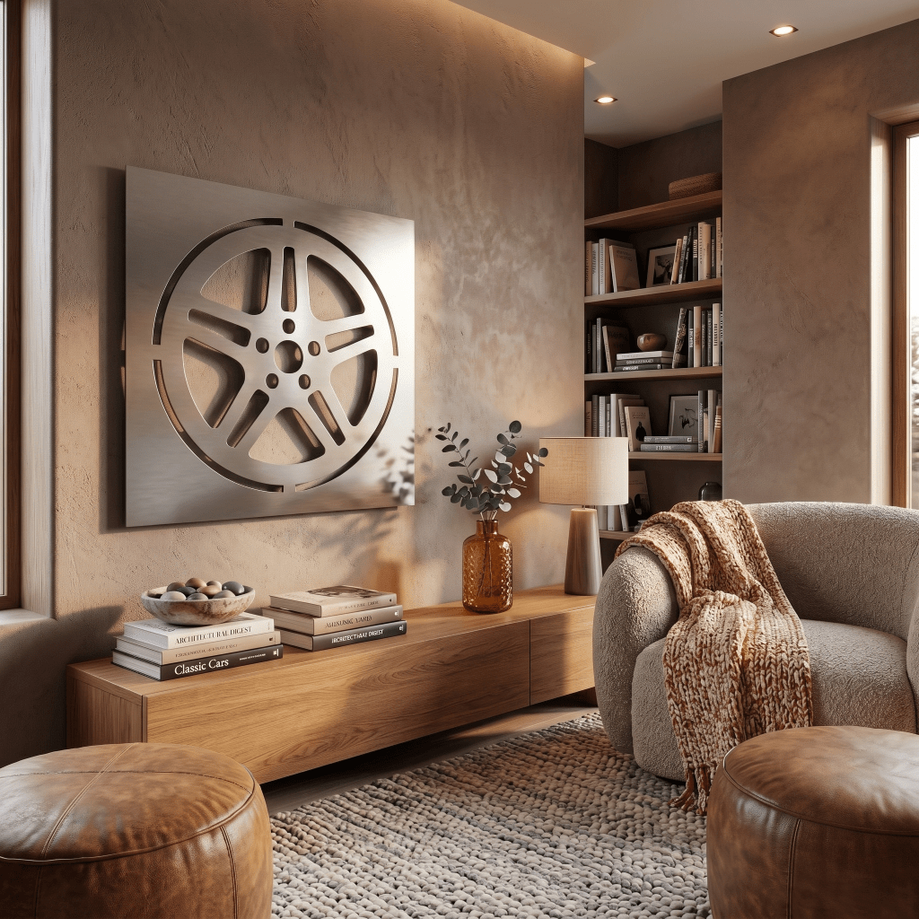 The Rim - Metal Wall Art - Benton Lane Home - Carbon Designs