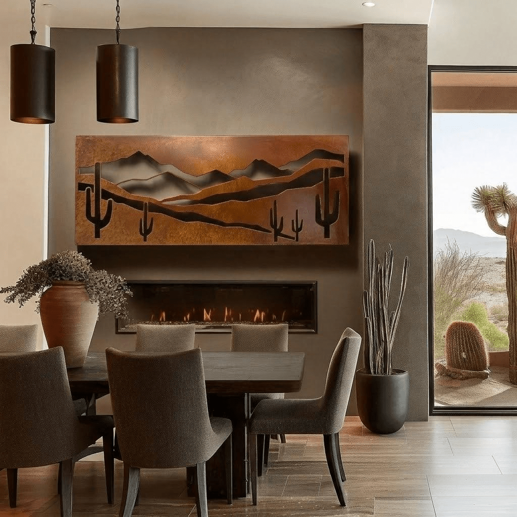 The Rincon Mountains - Metal Wall Art - Benton Lane Home - Anthem Classic