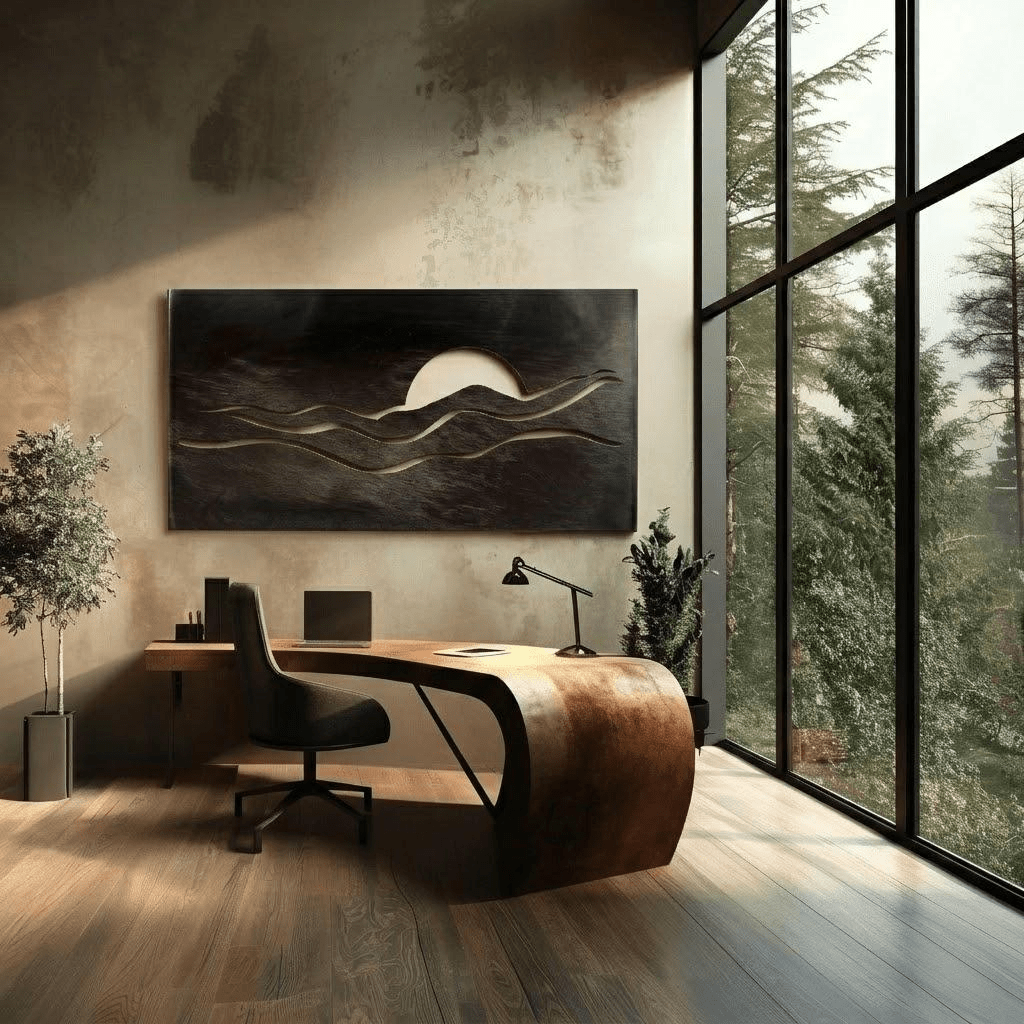 The Rise - Metal Wall Art - Benton Lane Home - Anthem Classic