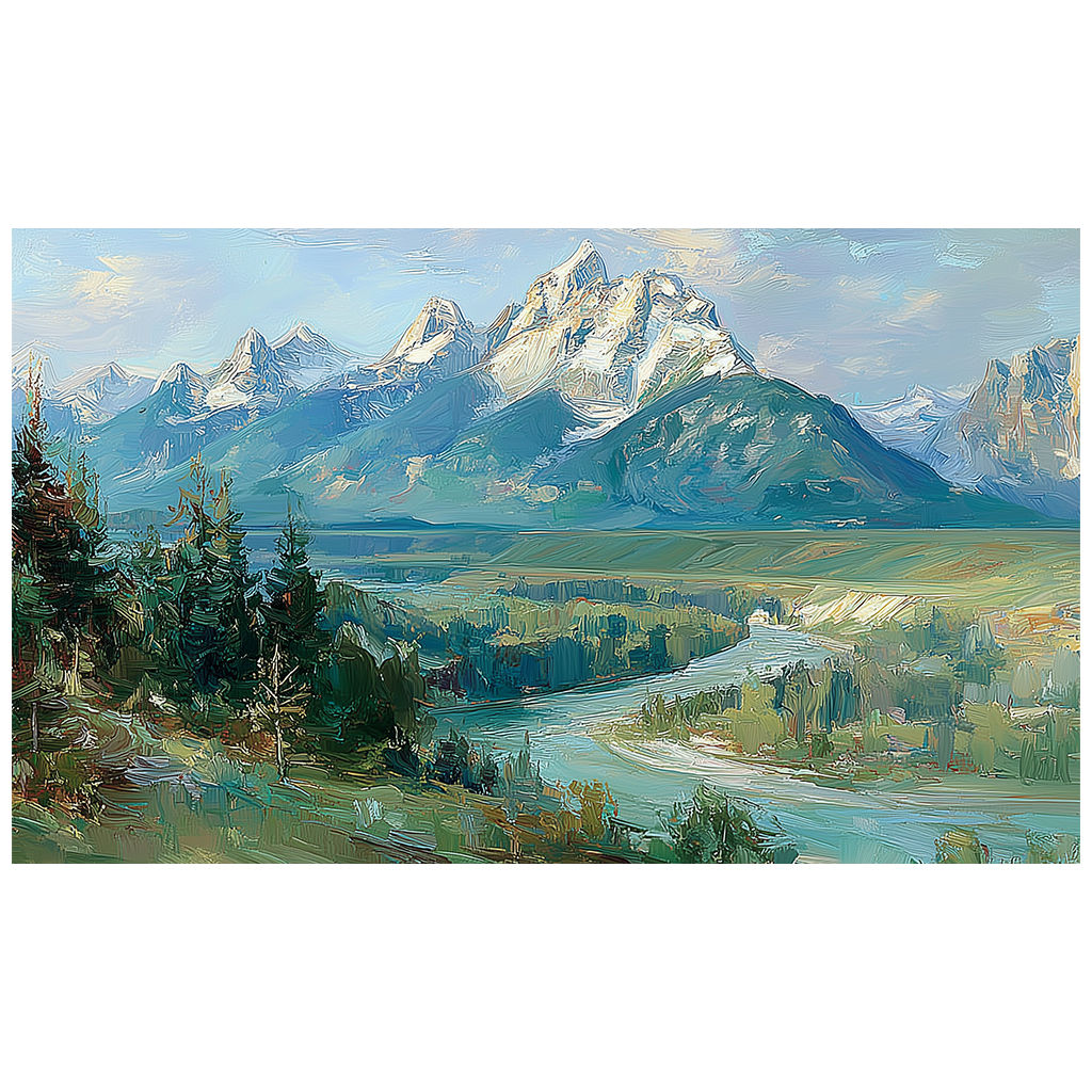 The Rocky Mountains - Tapestry - Benton Lane Home - Lemon Park
