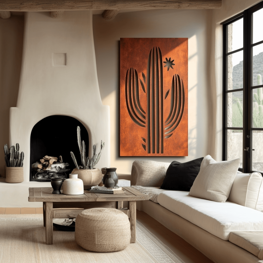 The Saguaro Cactus - Metal Wall Art - Benton Lane Home - Anthem Classic